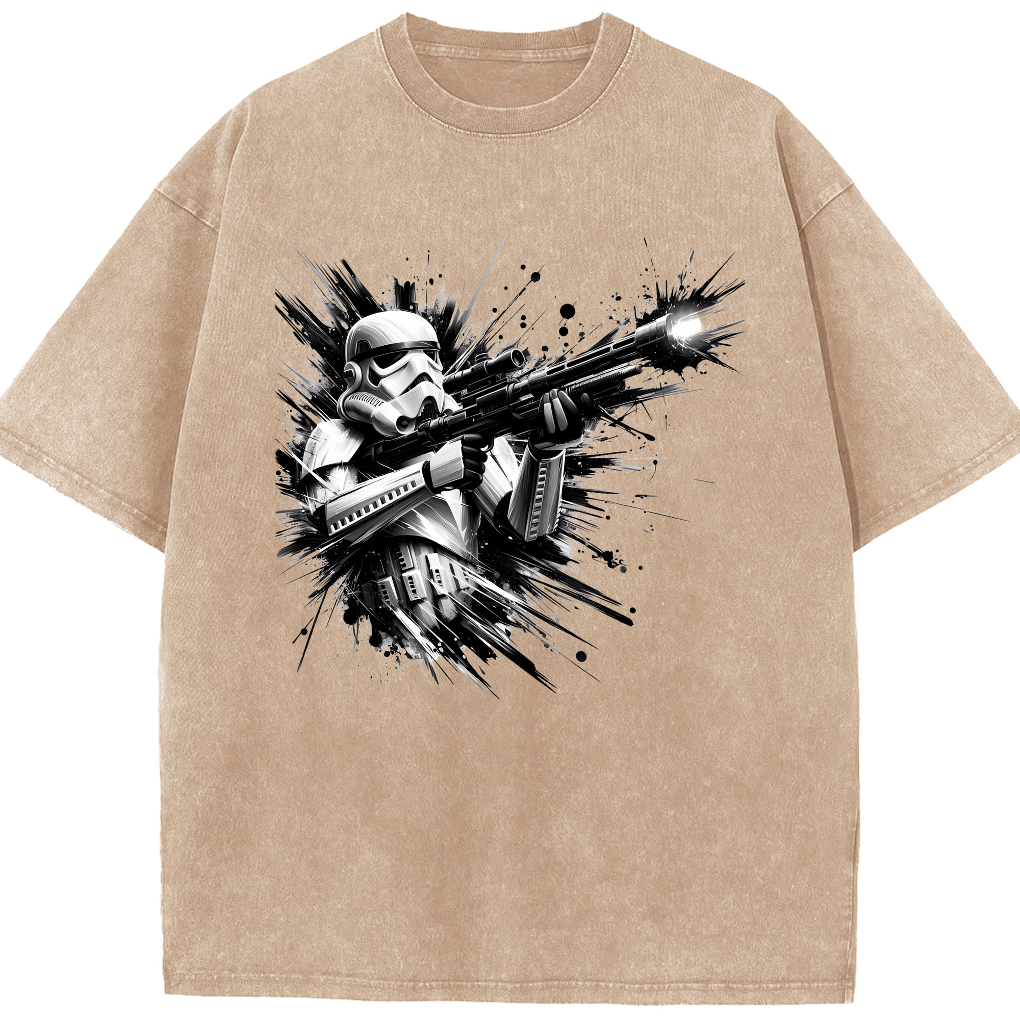 （画像用） スター・ウォーズ Star Wars 綿100% ヴィンテージ風 半袖Tシャツ（フロントプリント）