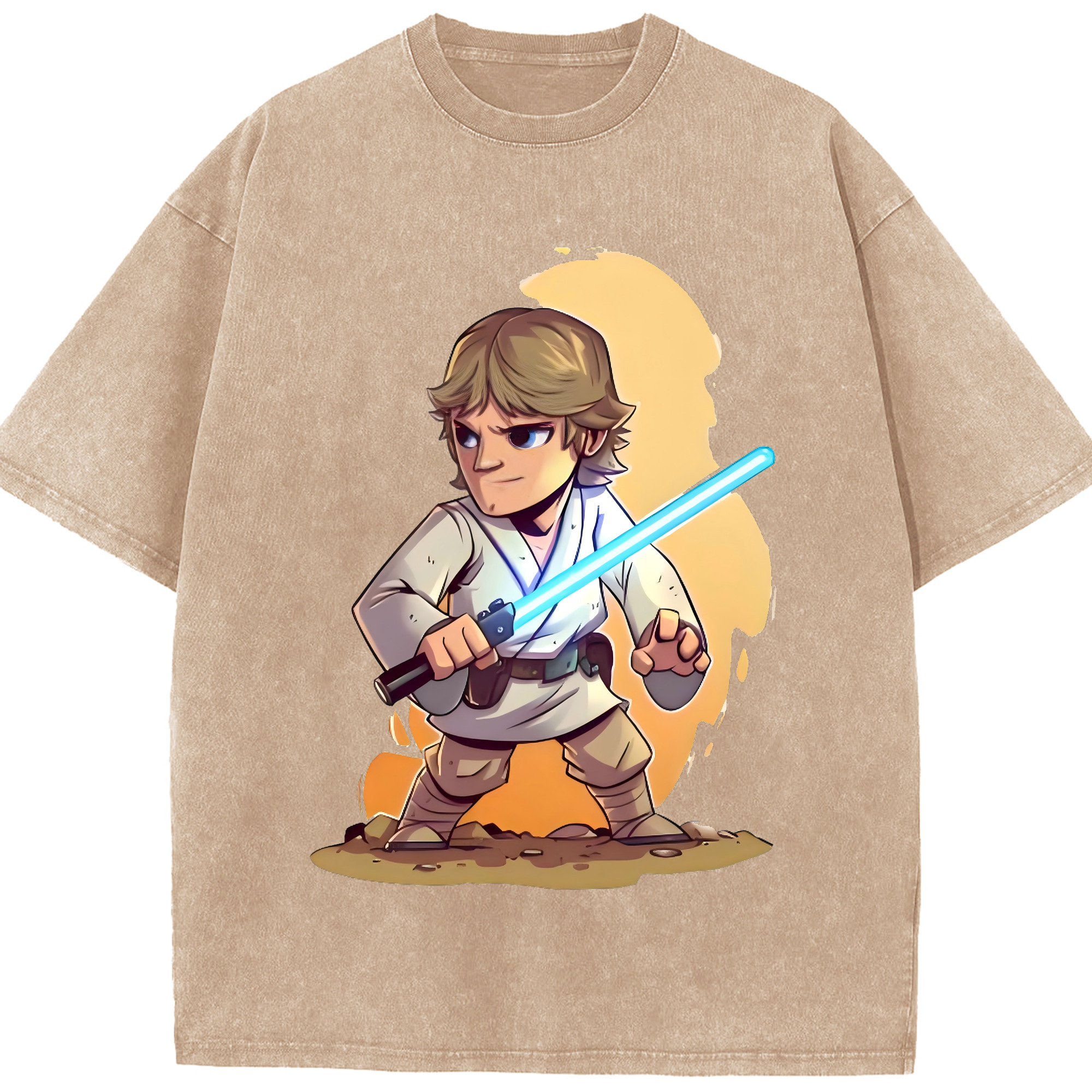 （画像用） スター・ウォーズ Star Wars 綿100% ヴィンテージ風 半袖Tシャツ（フロントプリント）
