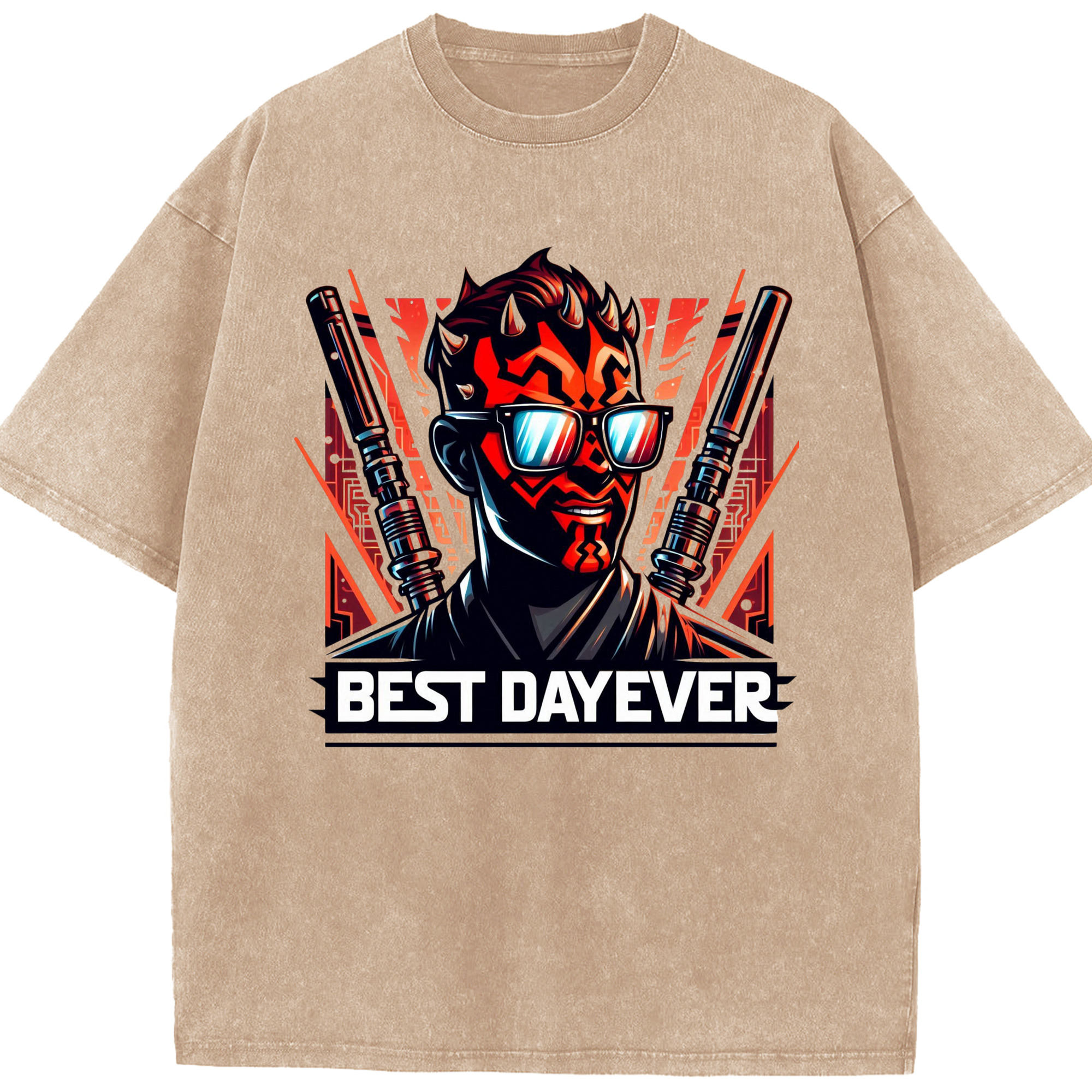 （画像用） スター・ウォーズ Star Wars 綿100% ヴィンテージ風 半袖Tシャツ（フロントプリント）