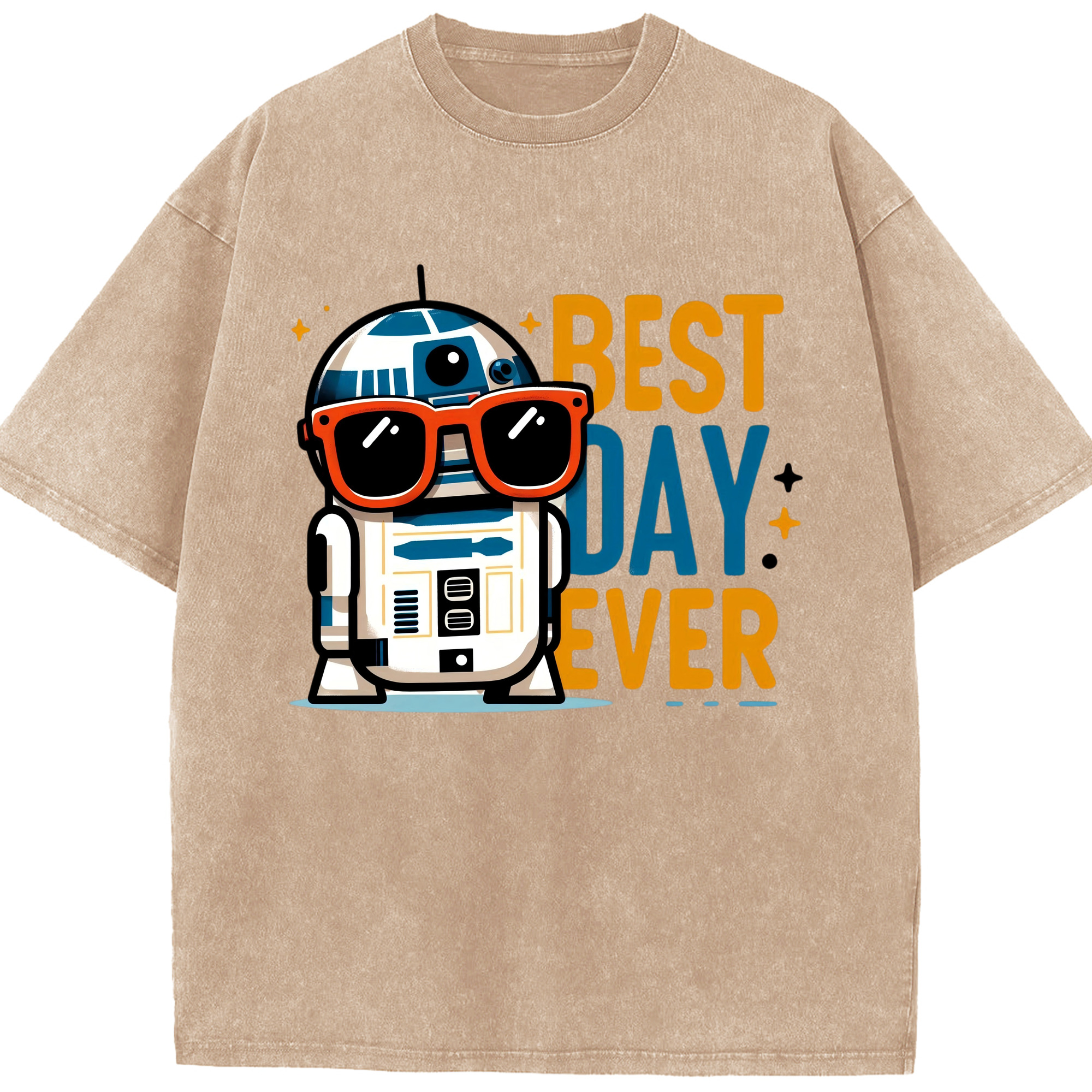 （画像用） スター・ウォーズ Star Wars 綿100% ヴィンテージ風 半袖Tシャツ（フロントプリント）