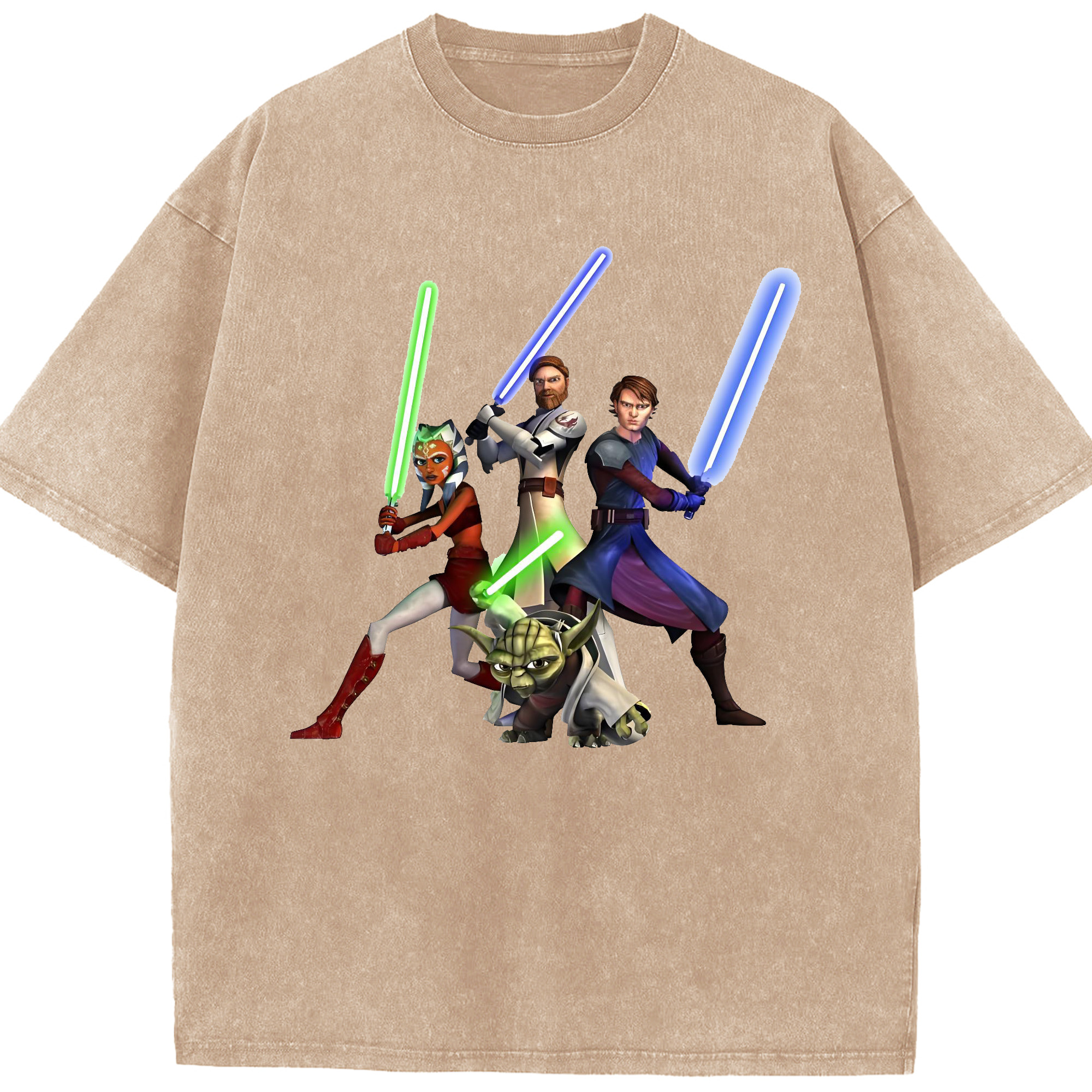 （画像用） スター・ウォーズ Star Wars 綿100% ヴィンテージ風 半袖Tシャツ（フロントプリント）