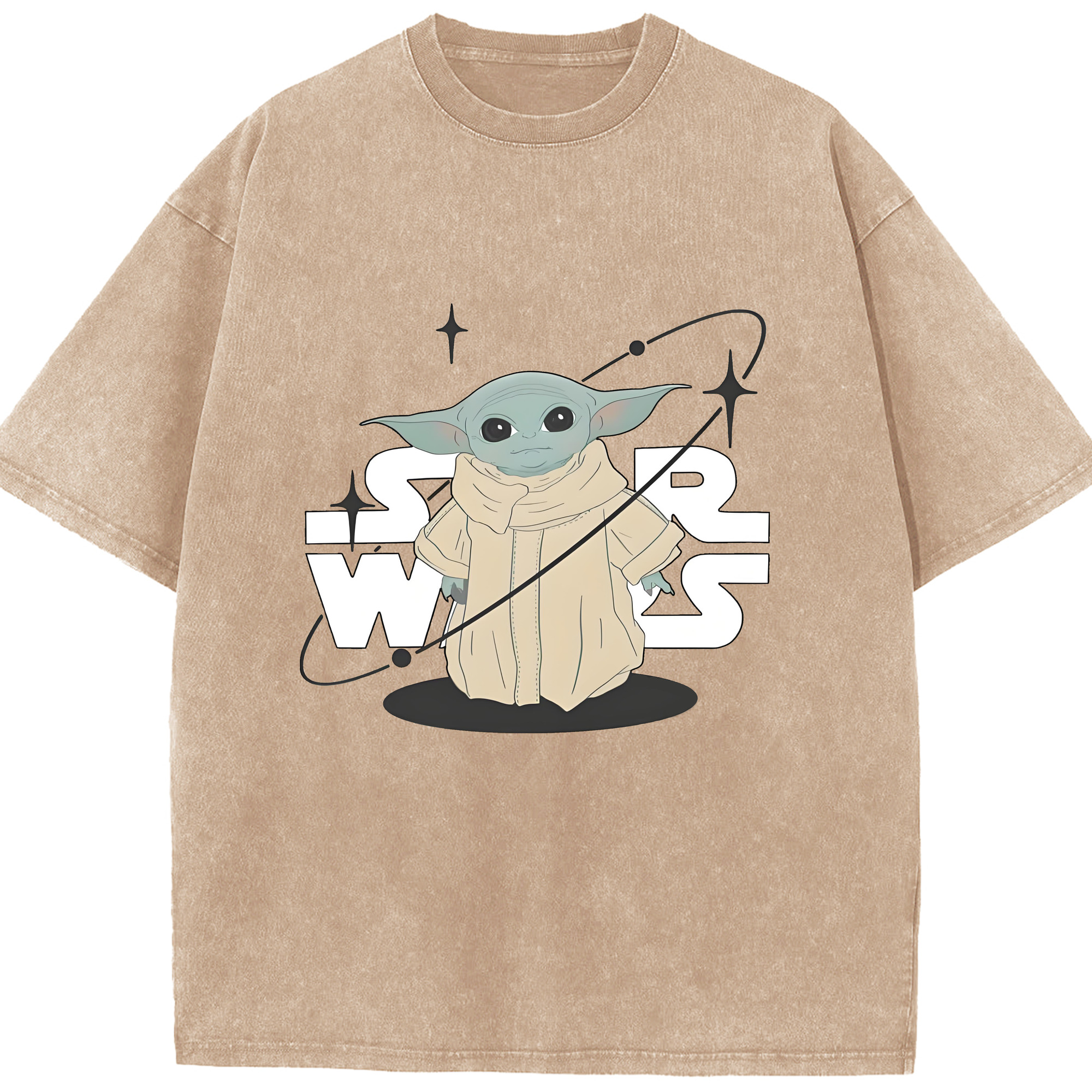 （画像用） スター・ウォーズ Star Wars 綿100% ヴィンテージ風 半袖Tシャツ（フロントプリント）
