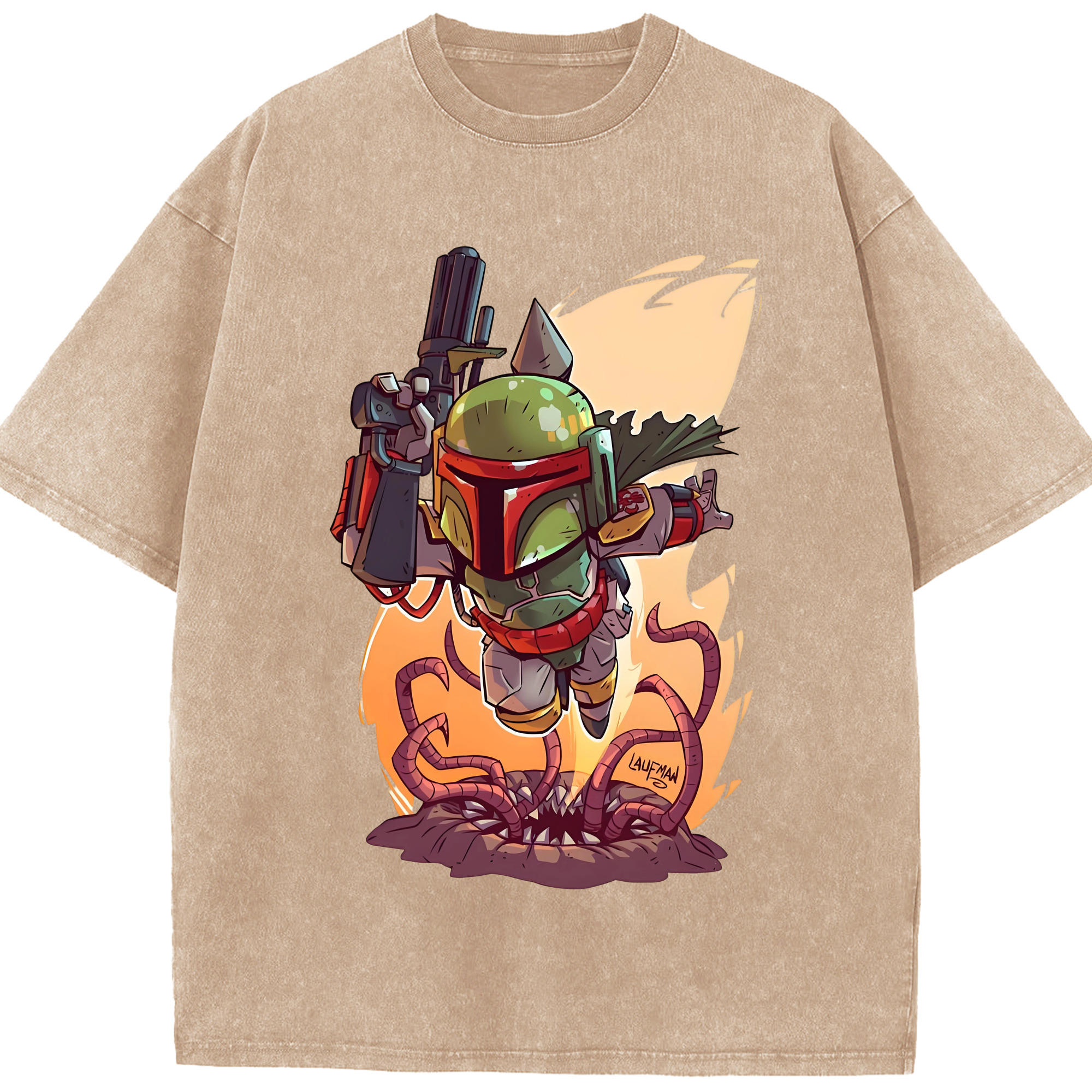 （画像用） スター・ウォーズ Star Wars 綿100% ヴィンテージ風 半袖Tシャツ（フロントプリント）