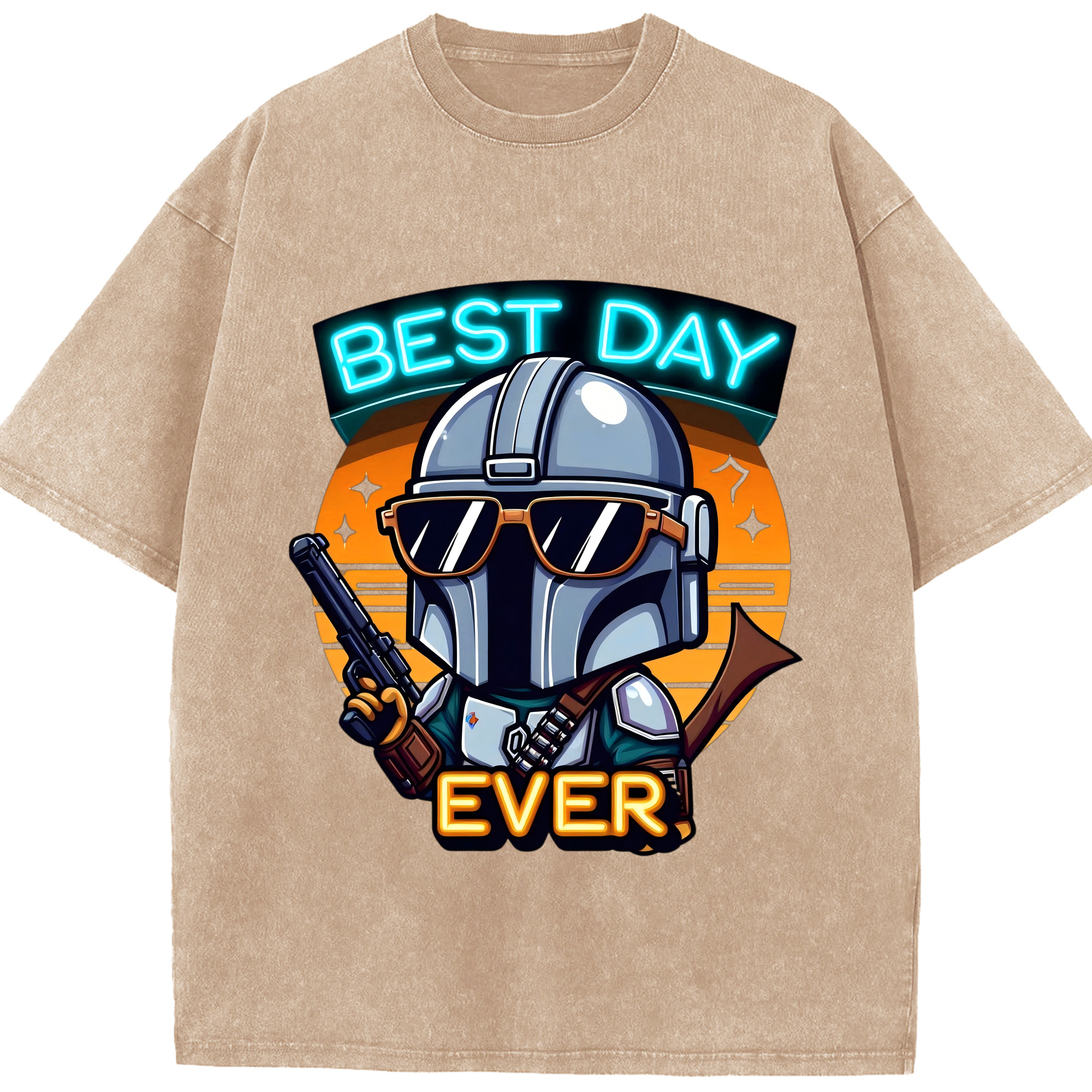（画像用） スター・ウォーズ Star Wars 綿100% ヴィンテージ風 半袖Tシャツ（フロントプリント）