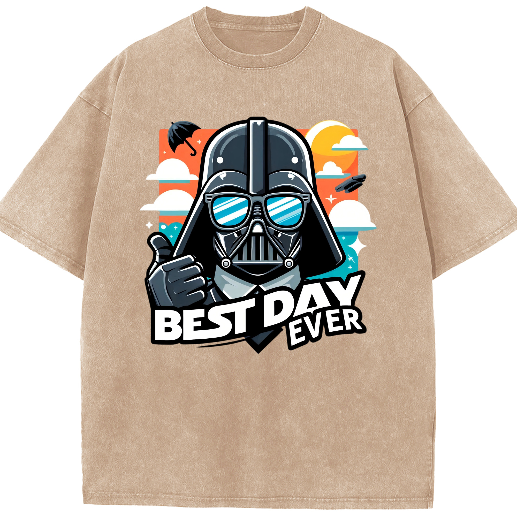 （画像用） スター・ウォーズ Star Wars 綿100% ヴィンテージ風 半袖Tシャツ（フロントプリント）