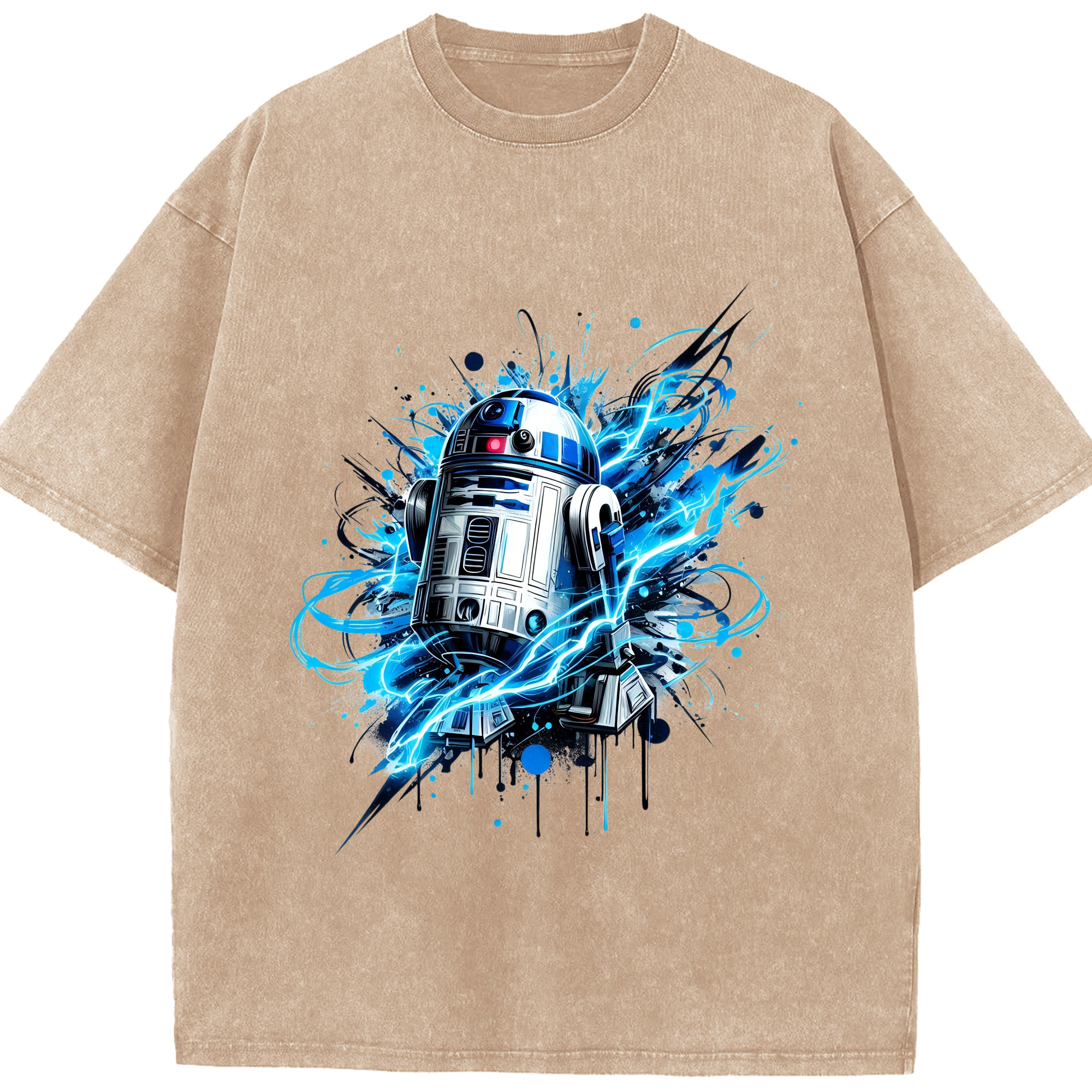 （画像用） スター・ウォーズ Star Wars 綿100% ヴィンテージ風 半袖Tシャツ（フロントプリント）
