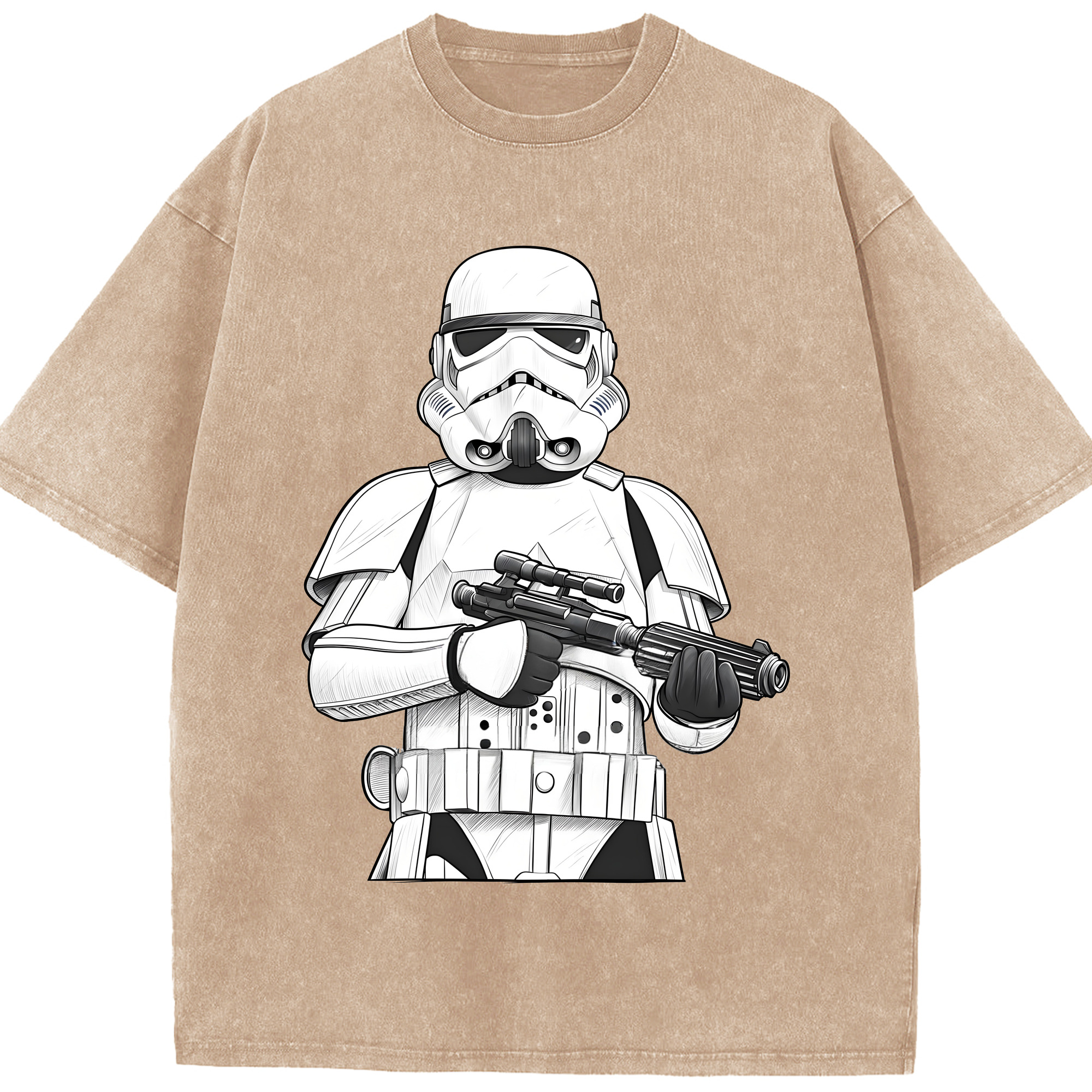 （画像用） スター・ウォーズ Star Wars 綿100% ヴィンテージ風 半袖Tシャツ（フロントプリント）