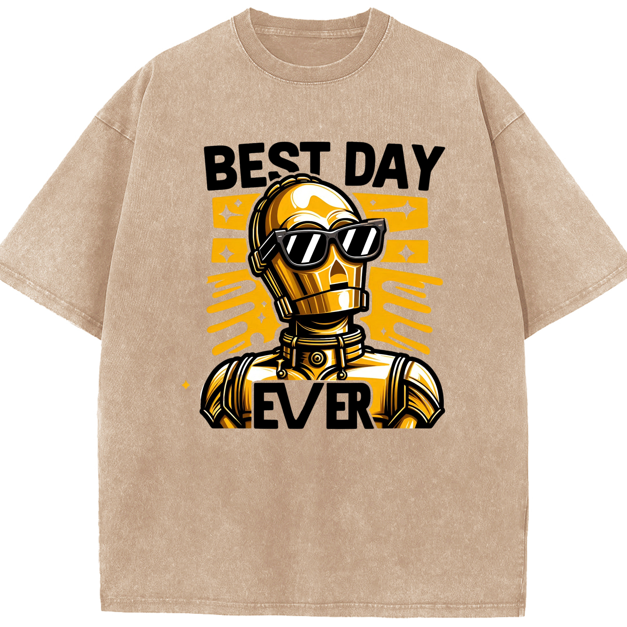 （画像用） スター・ウォーズ Star Wars 綿100% ヴィンテージ風 半袖Tシャツ（フロントプリント）