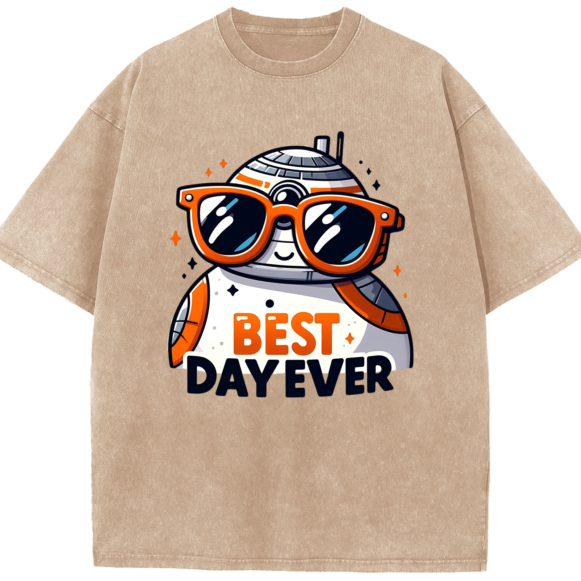（画像用） スター・ウォーズ Star Wars 綿100% ヴィンテージ風 半袖Tシャツ（フロントプリント）