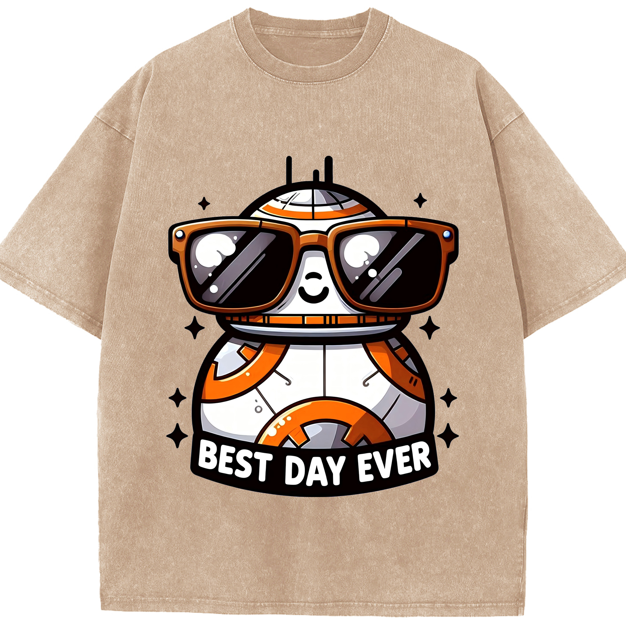 （画像用） スター・ウォーズ Star Wars 綿100% ヴィンテージ風 半袖Tシャツ（フロントプリント）