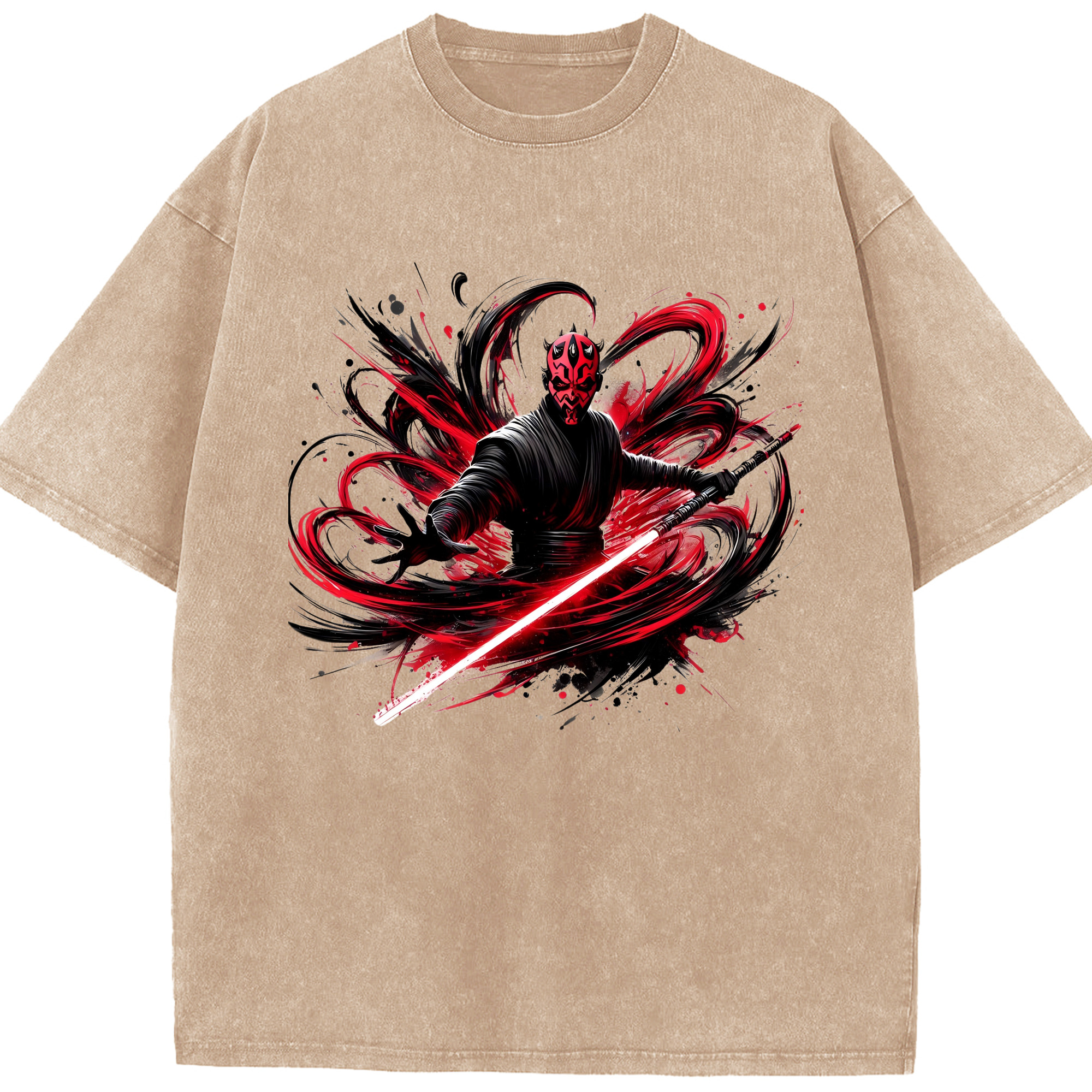 （画像用） スター・ウォーズ Star Wars 綿100% ヴィンテージ風 半袖Tシャツ（フロントプリント）