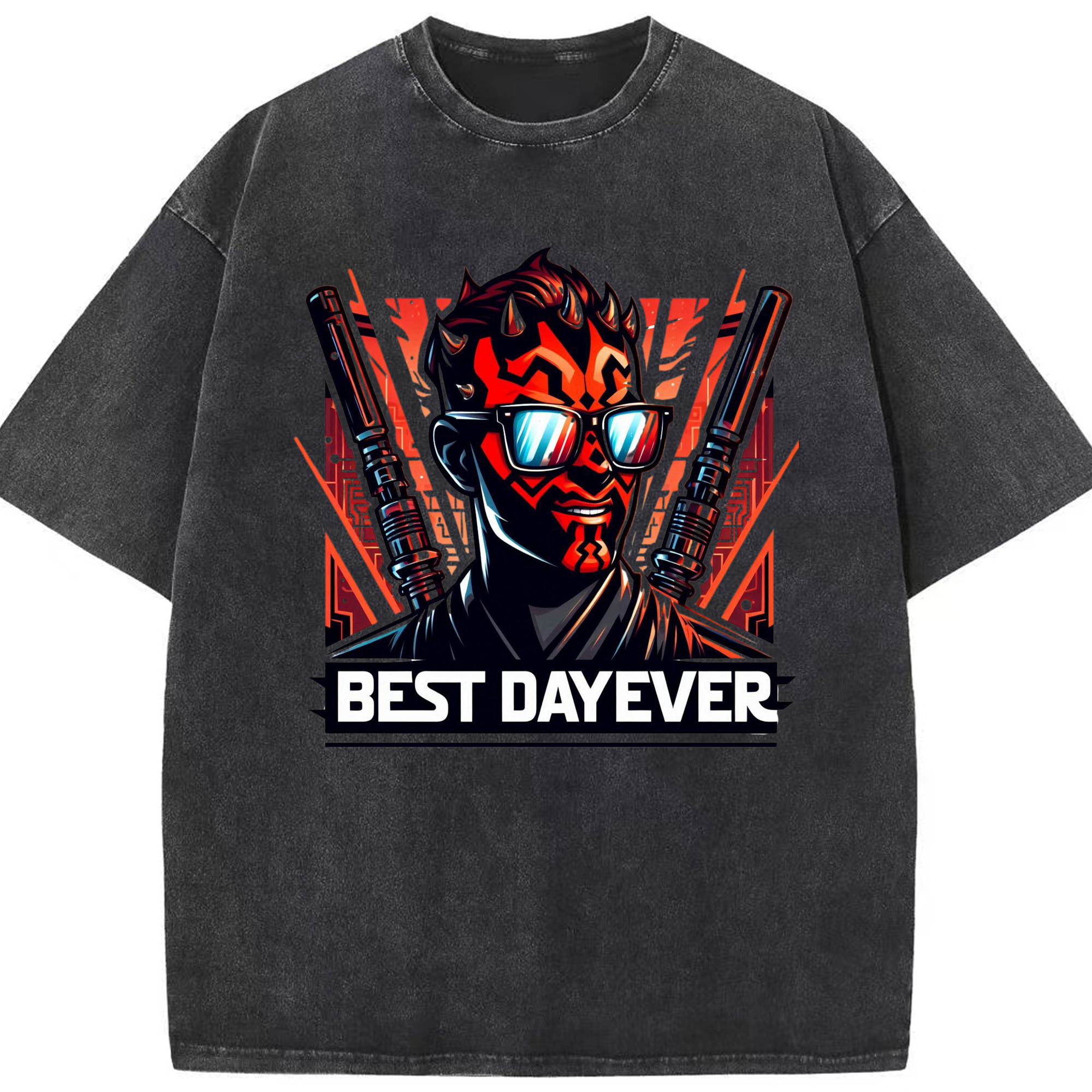 （画像用） スター・ウォーズ Star Wars 綿100% ヴィンテージ風 半袖Tシャツ（フロントプリント）