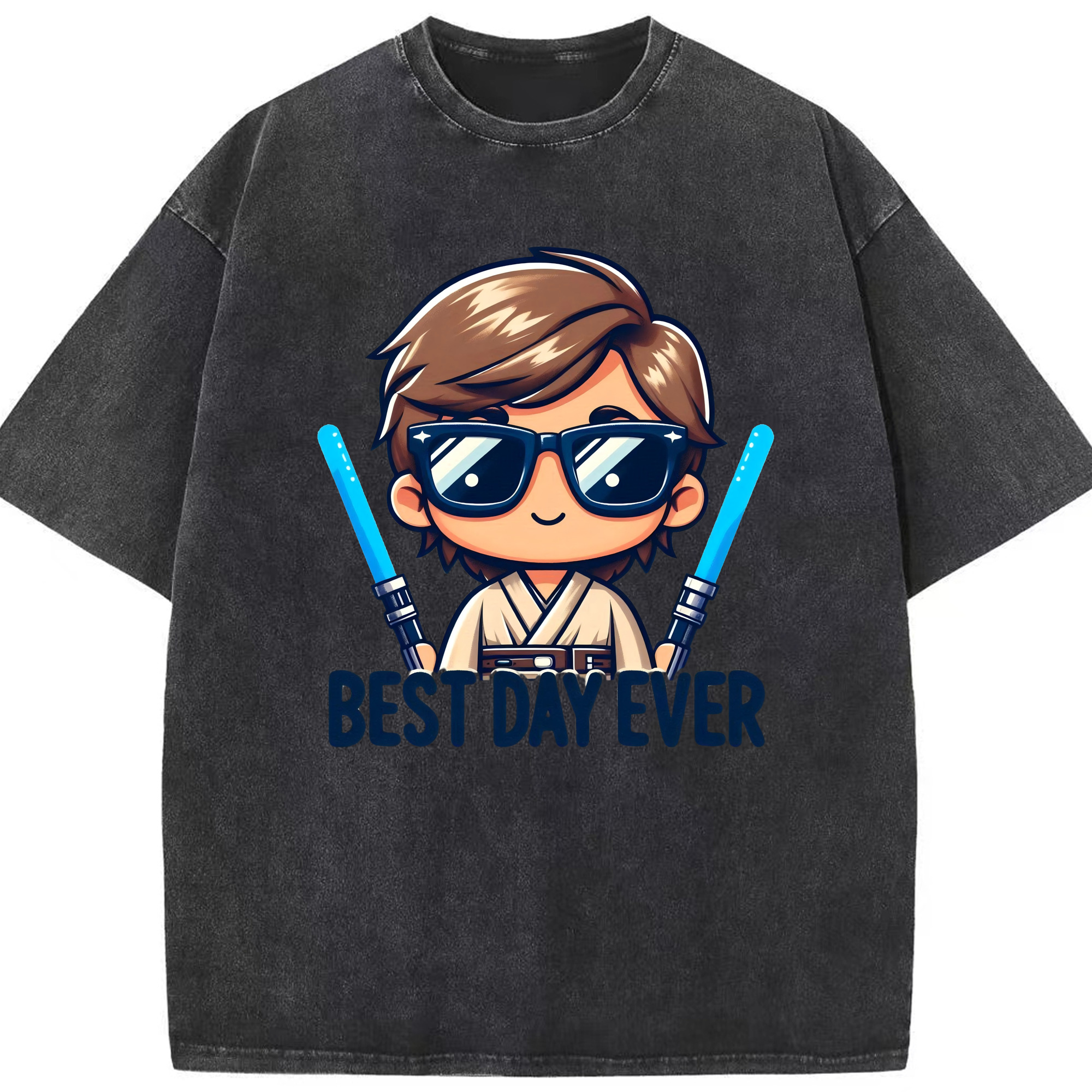 （画像用） スター・ウォーズ Star Wars 綿100% ヴィンテージ風 半袖Tシャツ（フロントプリント）