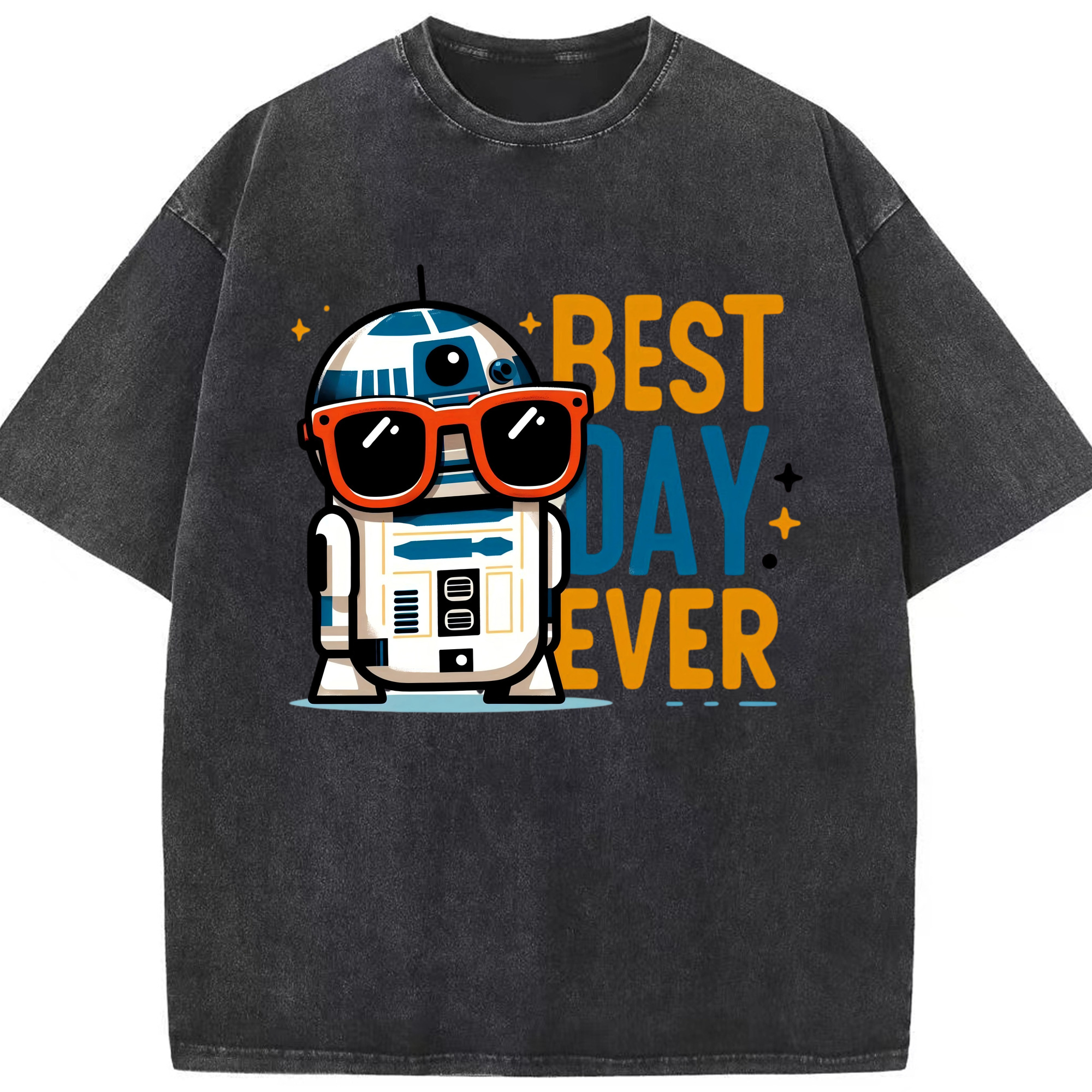 （画像用） スター・ウォーズ Star Wars 綿100% ヴィンテージ風 半袖Tシャツ（フロントプリント）