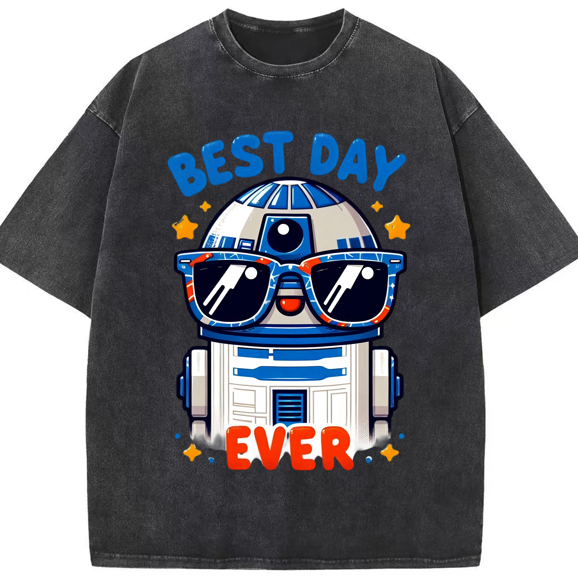 （画像用） スター・ウォーズ Star Wars 綿100% ヴィンテージ風 半袖Tシャツ（フロントプリント）