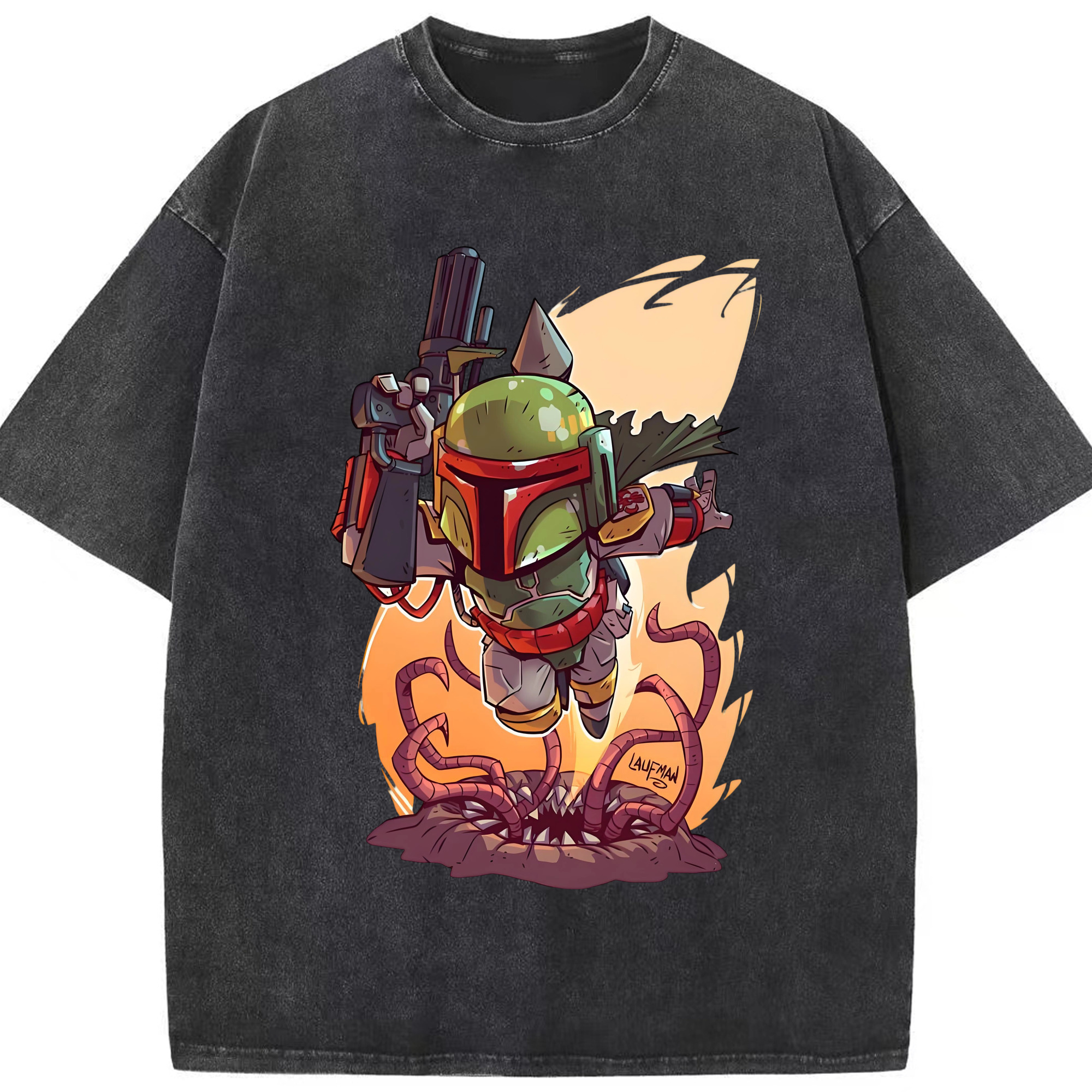 （画像用） スター・ウォーズ Star Wars 綿100% ヴィンテージ風 半袖Tシャツ（フロントプリント）