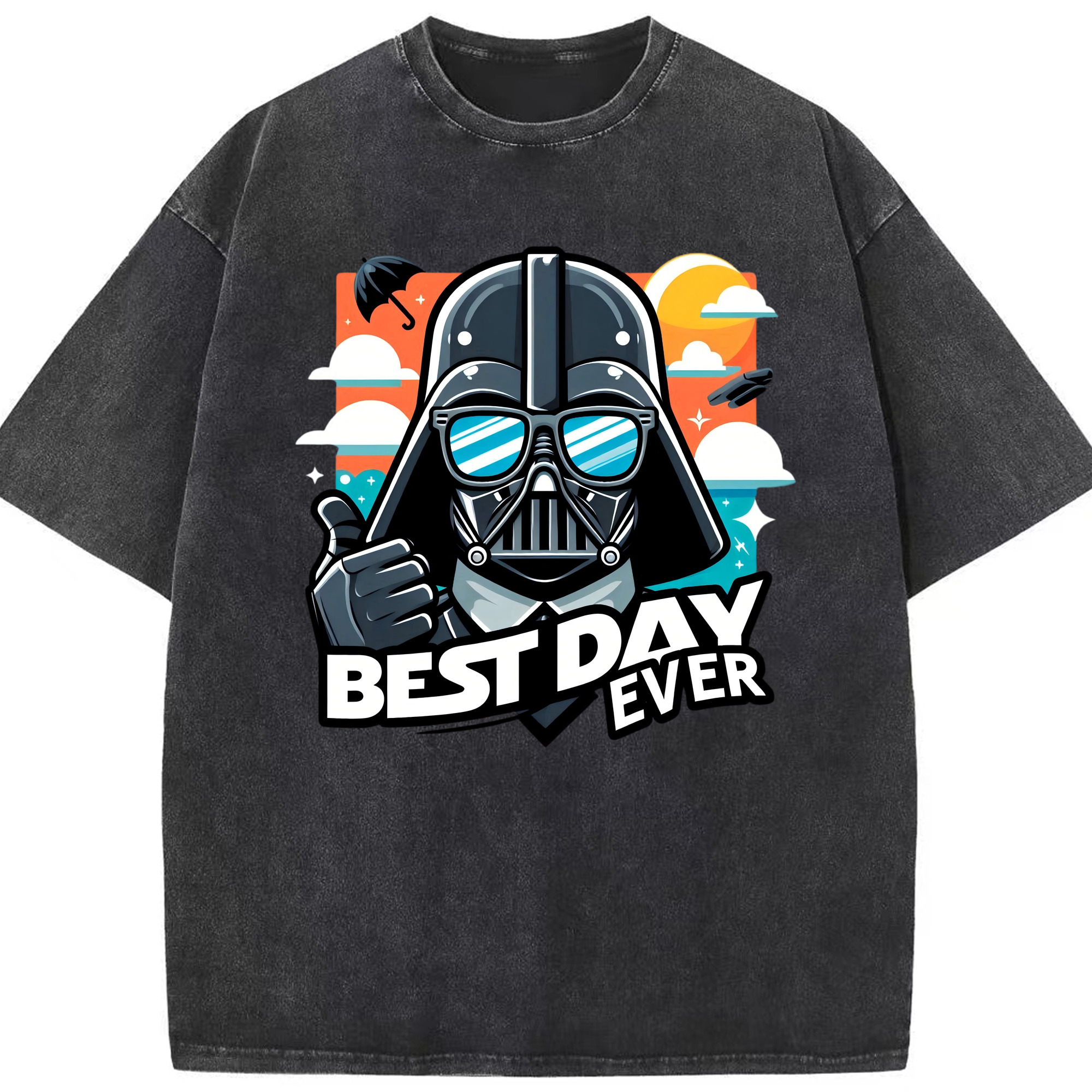 （画像用） スター・ウォーズ Star Wars 綿100% ヴィンテージ風 半袖Tシャツ（フロントプリント）