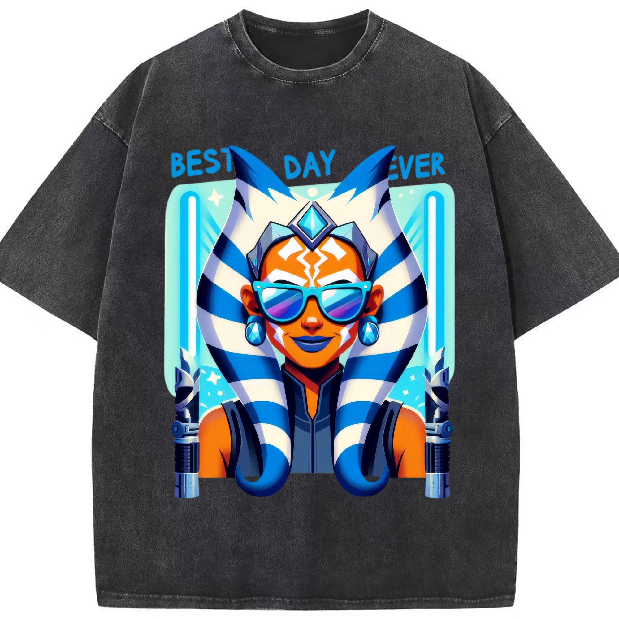 （画像用） スター・ウォーズ Star Wars 綿100% ヴィンテージ風 半袖Tシャツ（フロントプリント）