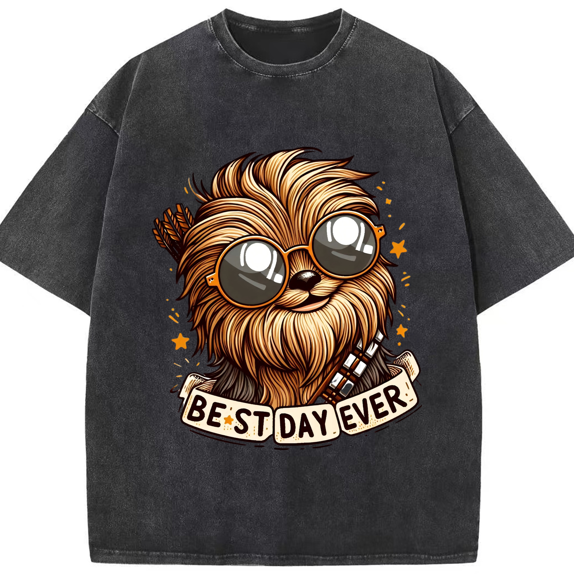 （画像用） スター・ウォーズ Star Wars 綿100% ヴィンテージ風 半袖Tシャツ（フロントプリント）