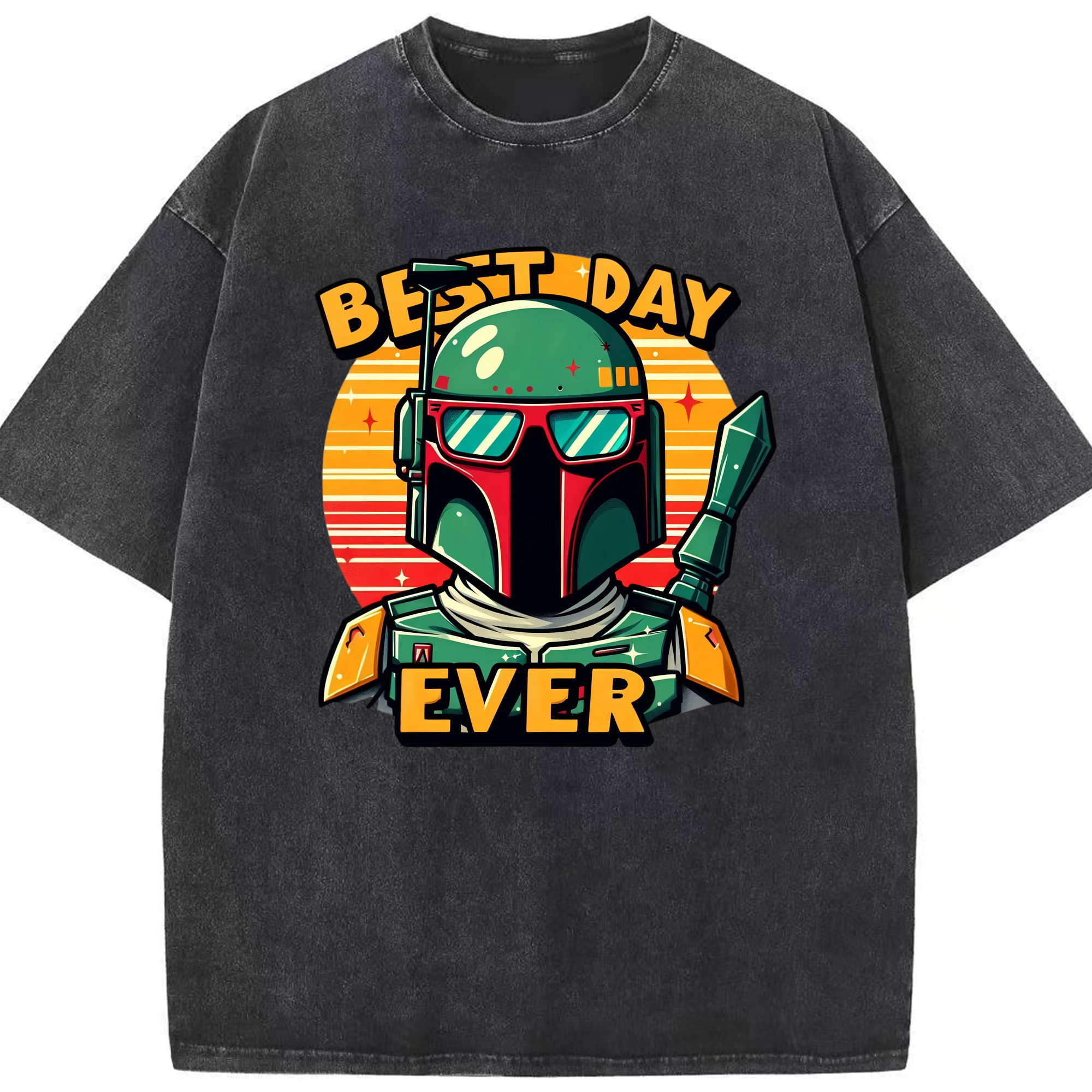 （画像用） スター・ウォーズ Star Wars 綿100% ヴィンテージ風 半袖Tシャツ（フロントプリント）