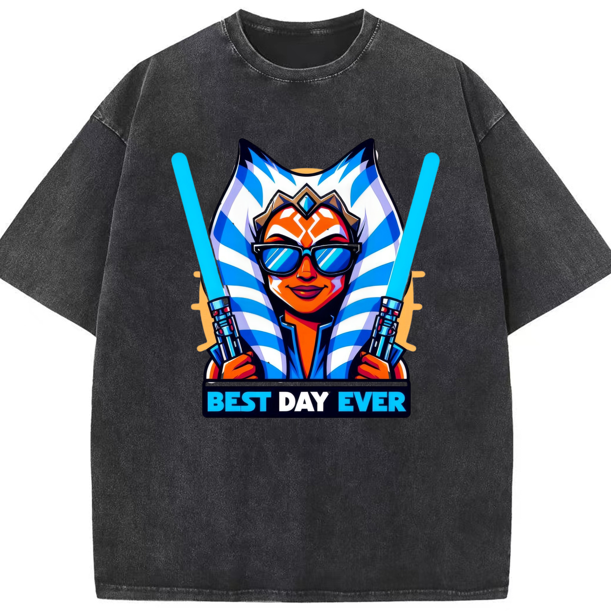 （画像用） スター・ウォーズ Star Wars 綿100% ヴィンテージ風 半袖Tシャツ（フロントプリント）