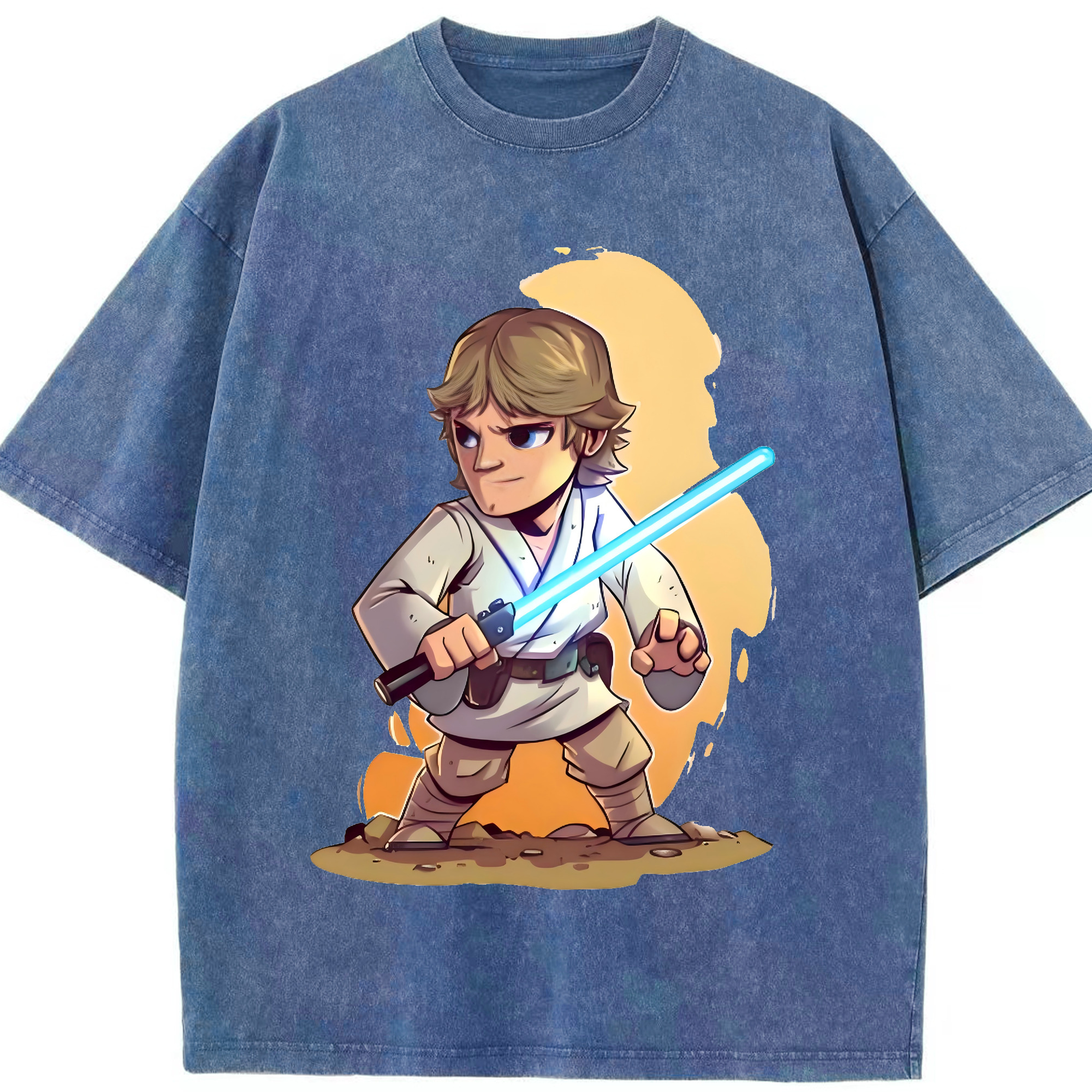 （画像用） スター・ウォーズ Star Wars 綿100% ヴィンテージ風 半袖Tシャツ（フロントプリント）