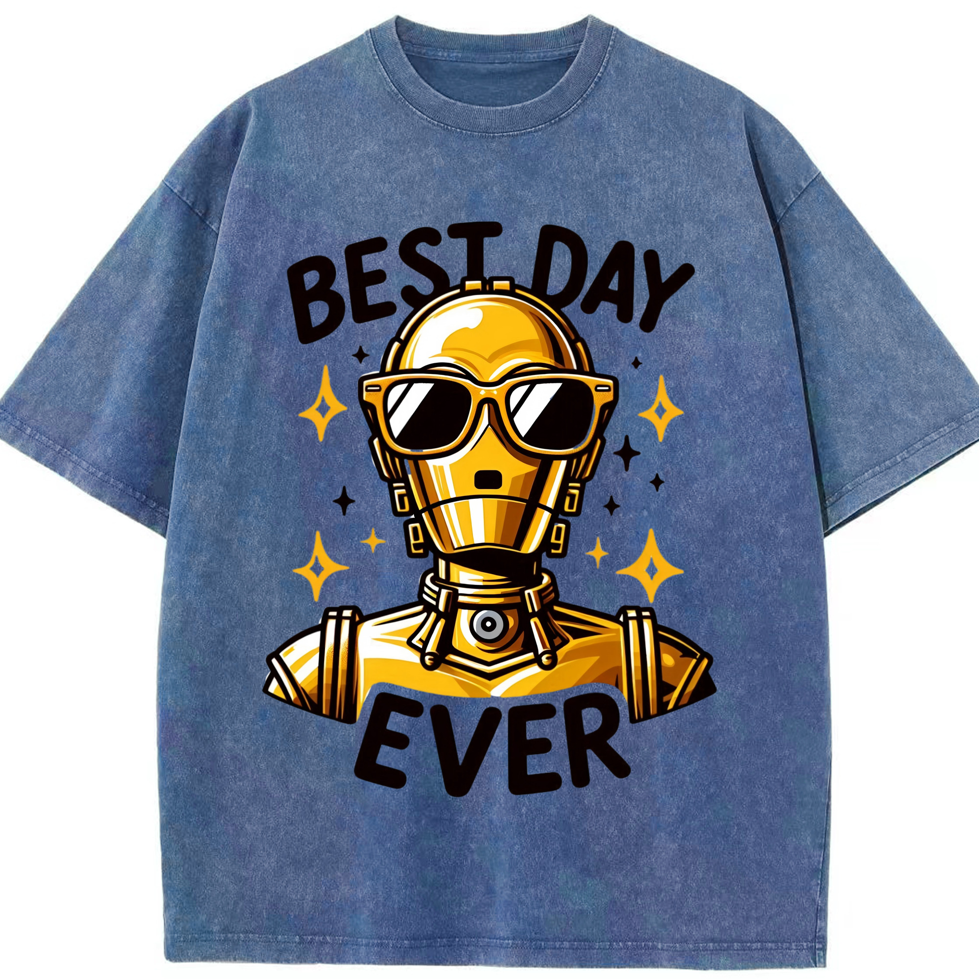 （画像用） スター・ウォーズ Star Wars 綿100% ヴィンテージ風 半袖Tシャツ（フロントプリント）