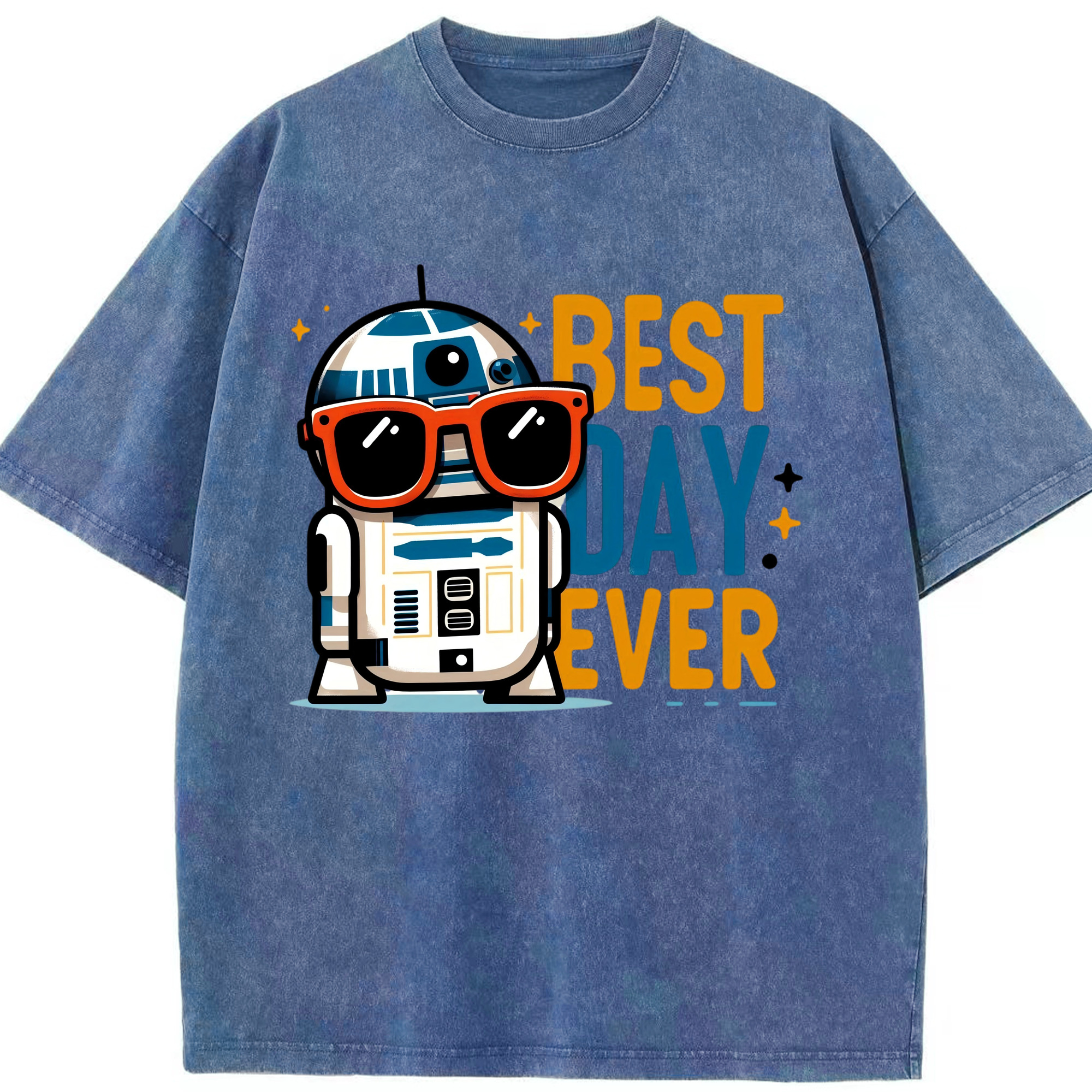 （画像用） スター・ウォーズ Star Wars 綿100% ヴィンテージ風 半袖Tシャツ（フロントプリント）