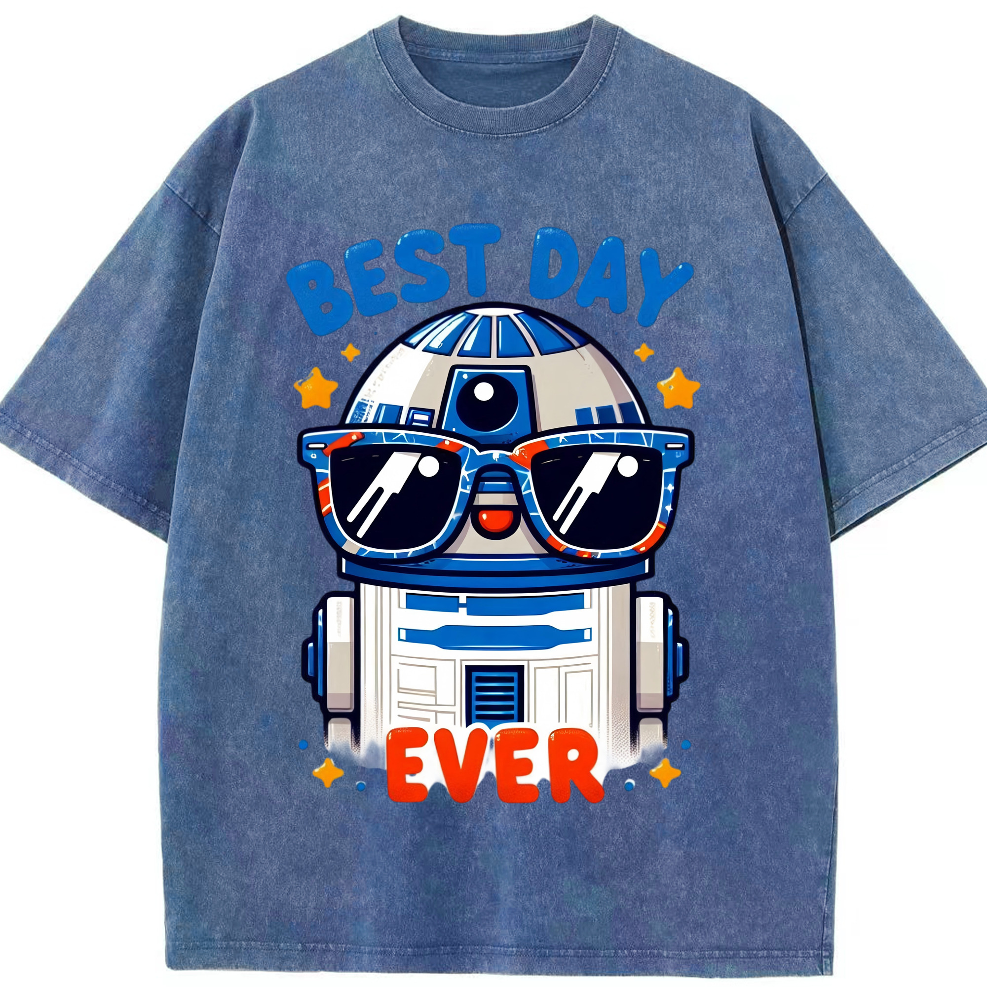 （画像用） スター・ウォーズ Star Wars 綿100% ヴィンテージ風 半袖Tシャツ（フロントプリント）