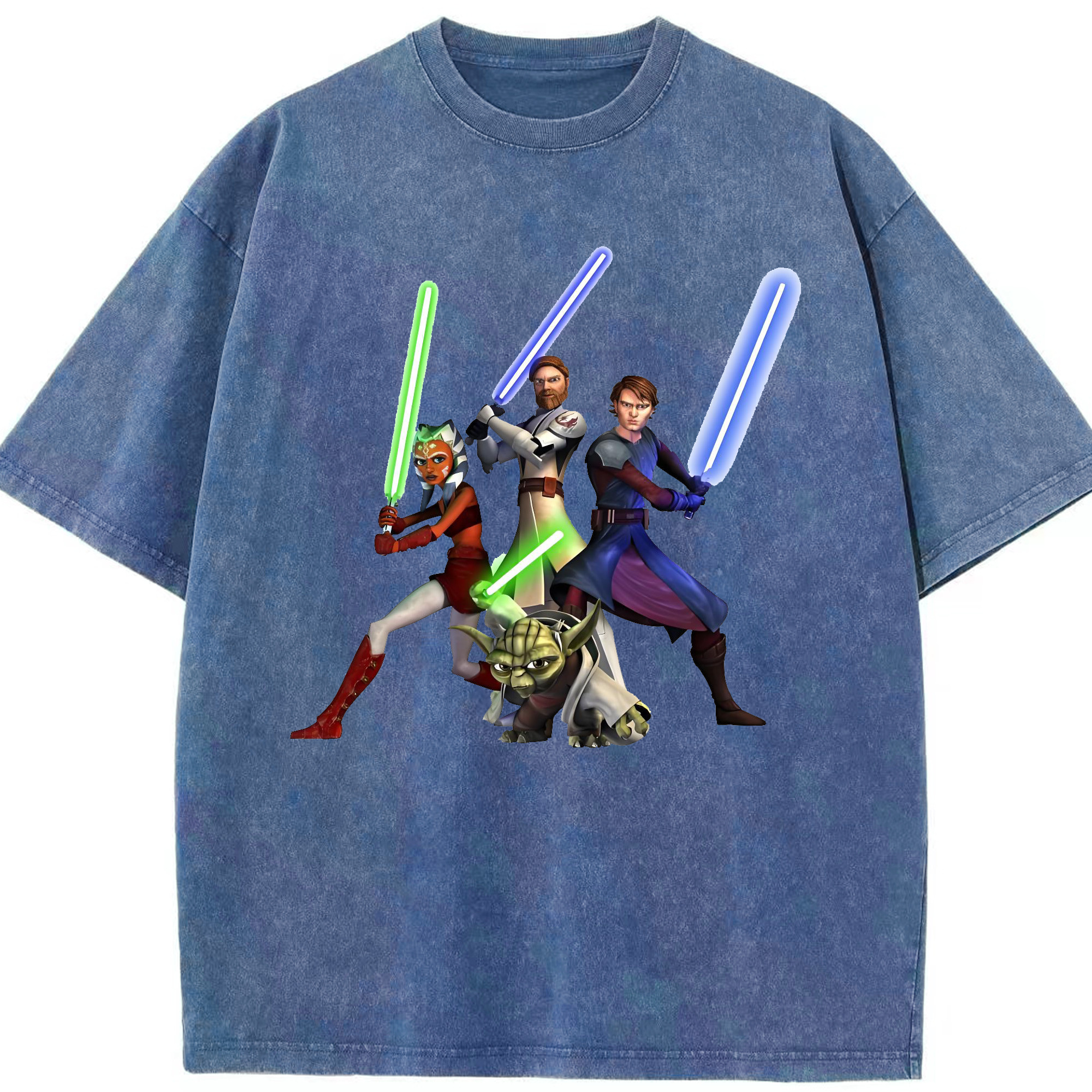 （画像用） スター・ウォーズ Star Wars 綿100% ヴィンテージ風 半袖Tシャツ（フロントプリント）