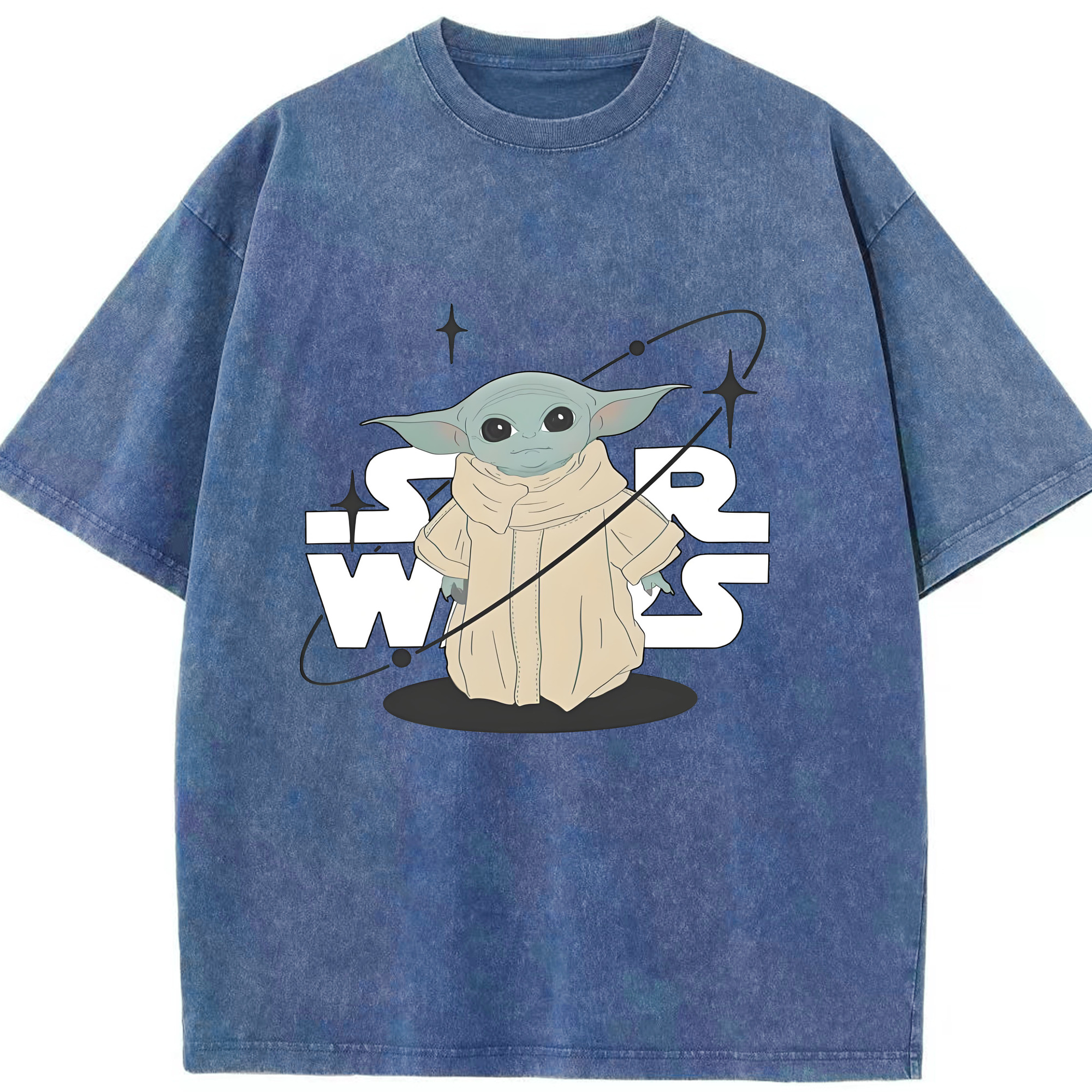 （画像用） スター・ウォーズ Star Wars 綿100% ヴィンテージ風 半袖Tシャツ（フロントプリント）