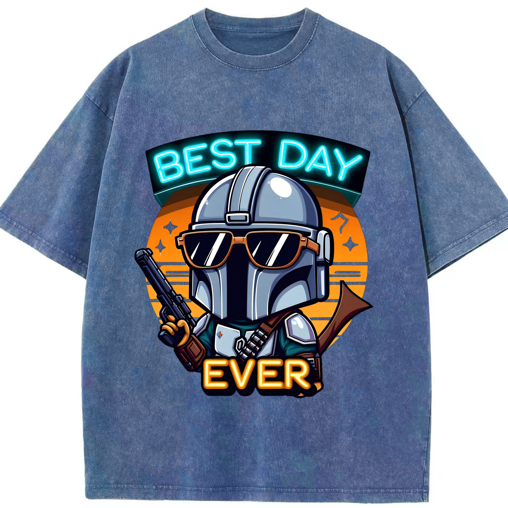 （画像用） スター・ウォーズ Star Wars 綿100% ヴィンテージ風 半袖Tシャツ（フロントプリント）