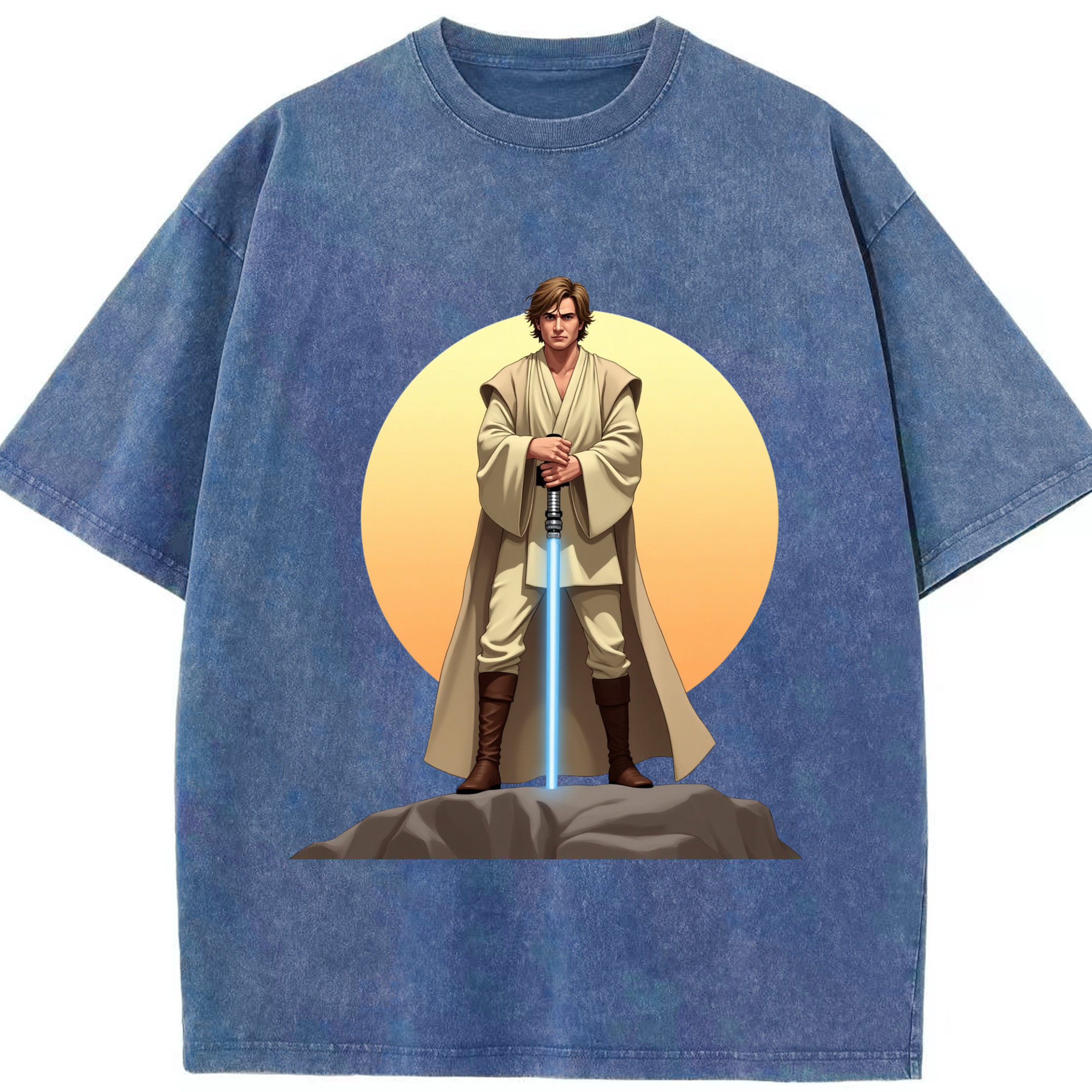 （画像用） スター・ウォーズ Star Wars 綿100% ヴィンテージ風 半袖Tシャツ（フロントプリント）