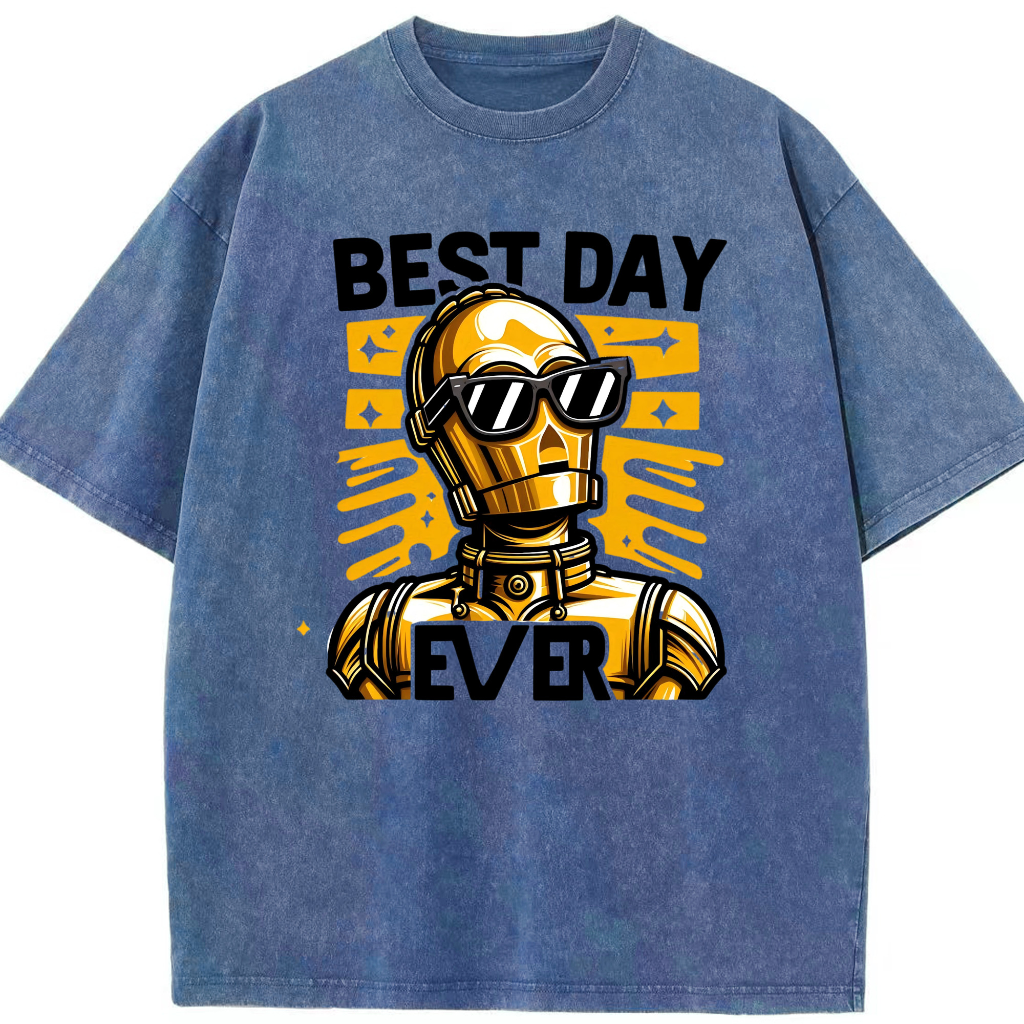 （画像用） スター・ウォーズ Star Wars 綿100% ヴィンテージ風 半袖Tシャツ（フロントプリント）