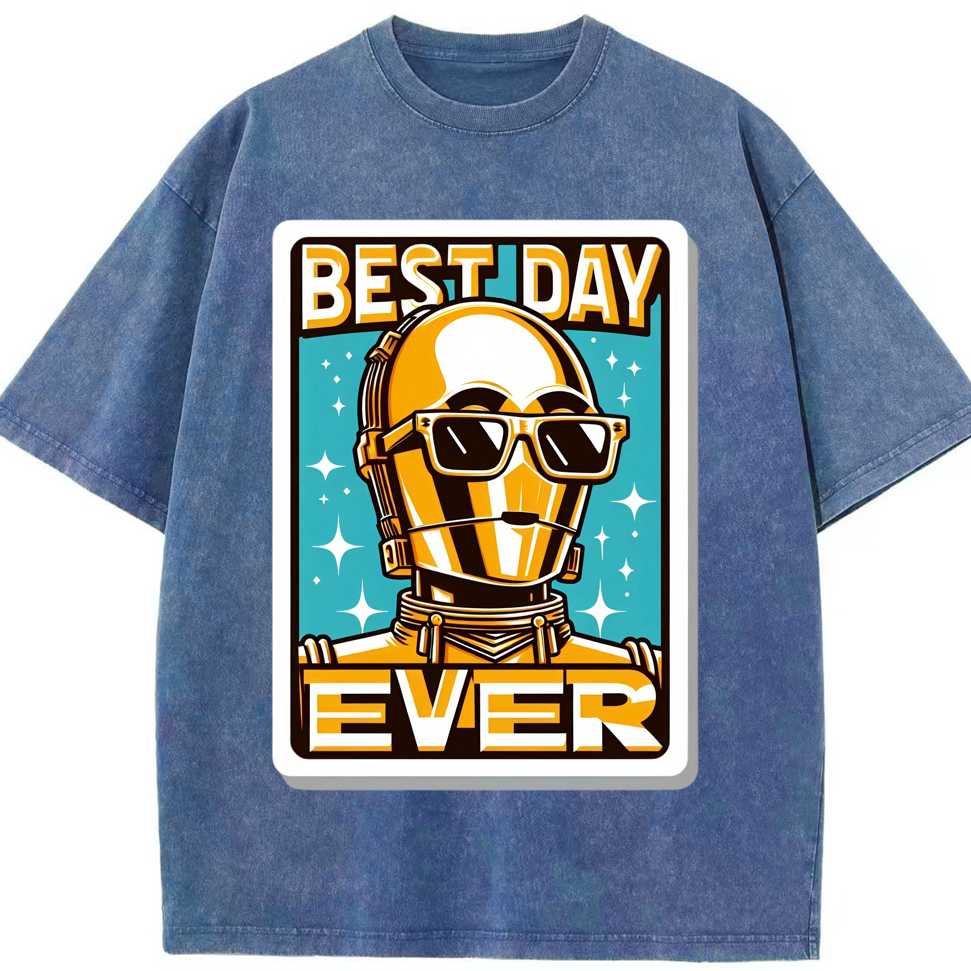 （画像用） スター・ウォーズ Star Wars 綿100% ヴィンテージ風 半袖Tシャツ（フロントプリント）