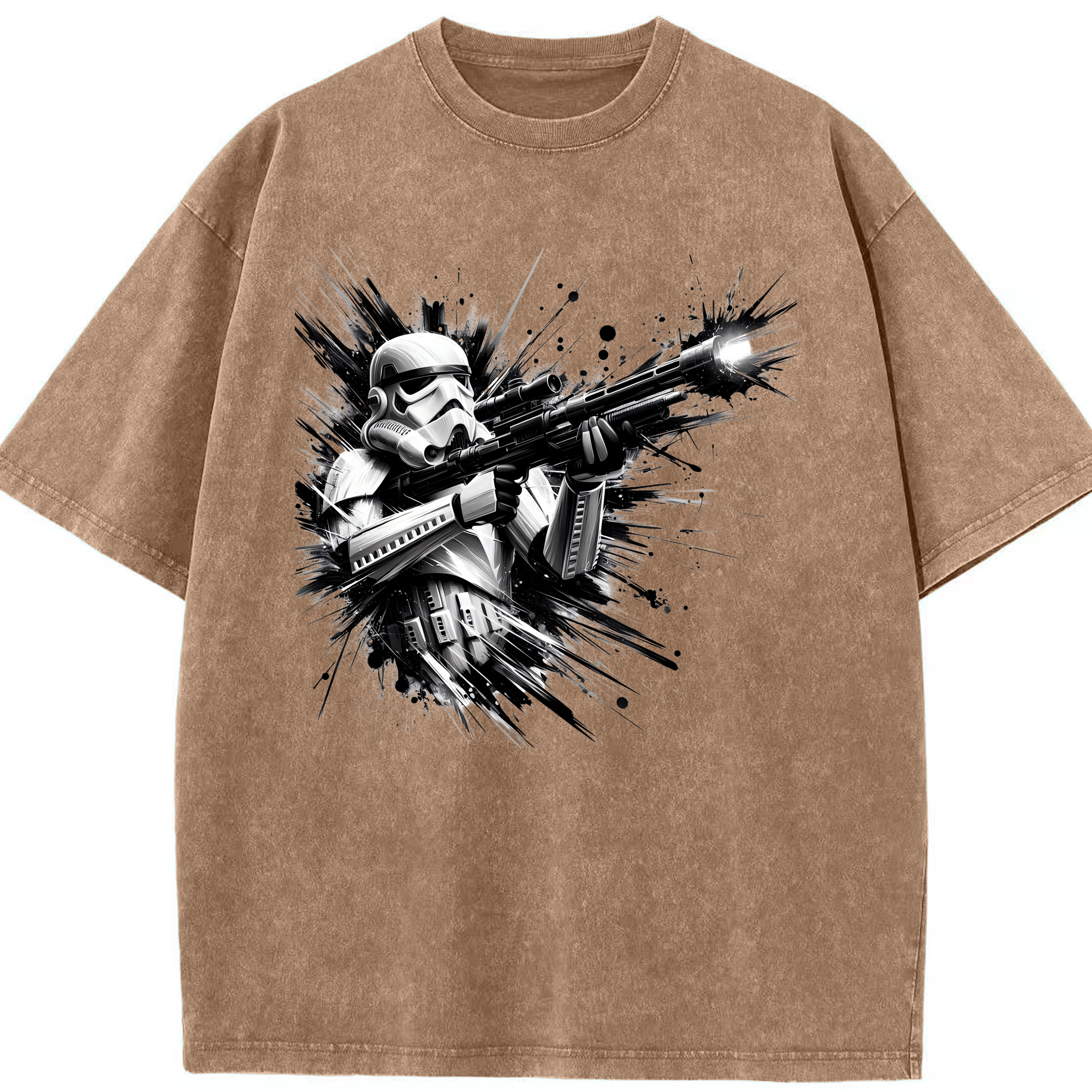 （画像用） スター・ウォーズ Star Wars 綿100% ヴィンテージ風 半袖Tシャツ（フロントプリント）