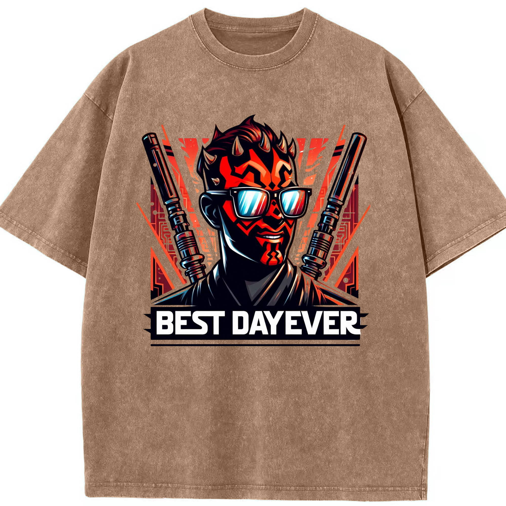 （画像用） スター・ウォーズ Star Wars 綿100% ヴィンテージ風 半袖Tシャツ（フロントプリント）