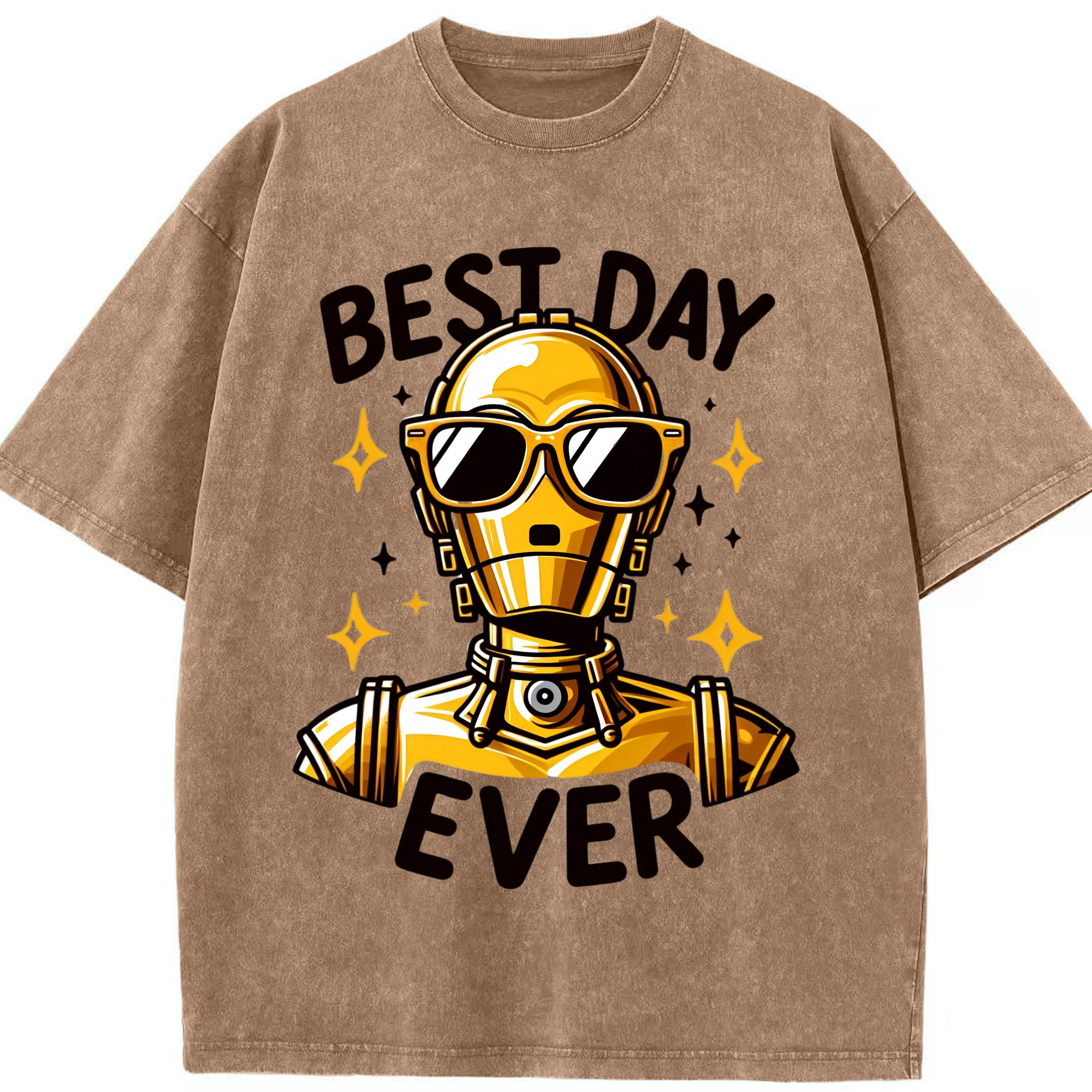 （画像用） スター・ウォーズ Star Wars 綿100% ヴィンテージ風 半袖Tシャツ（フロントプリント）