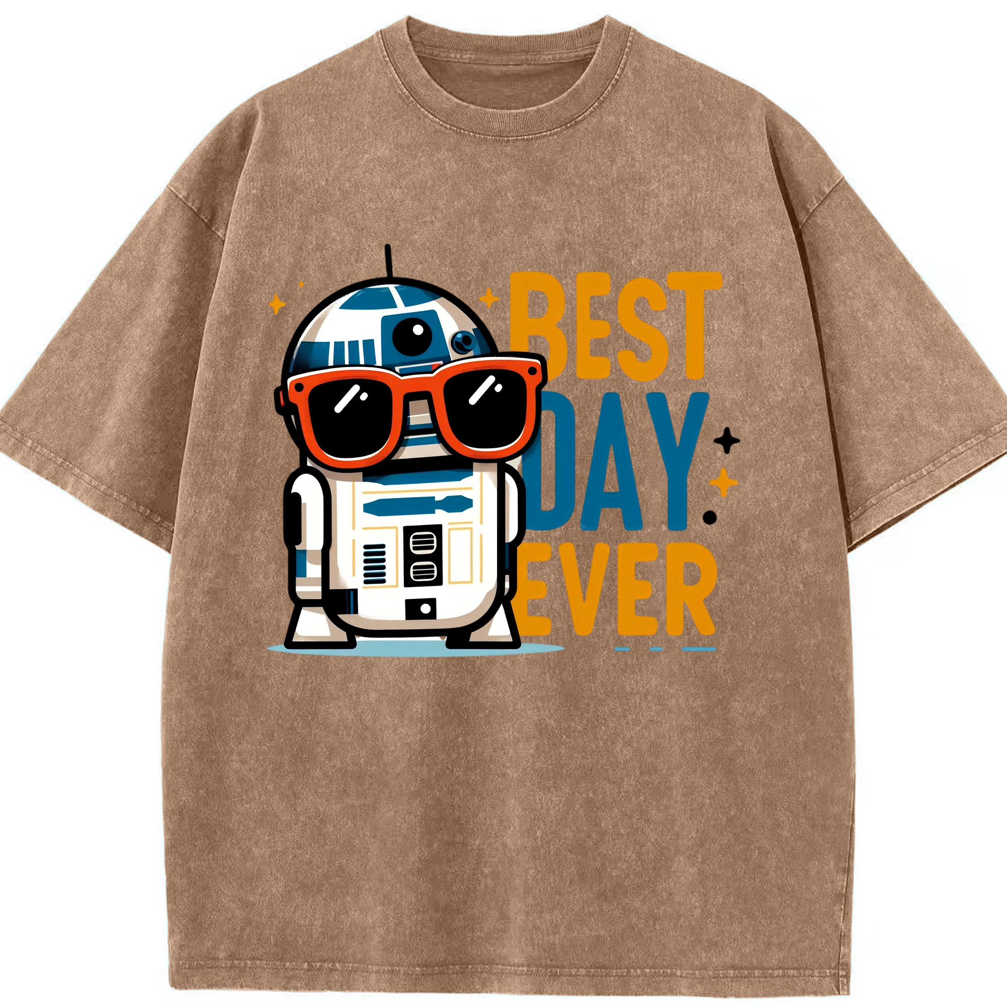 （画像用） スター・ウォーズ Star Wars 綿100% ヴィンテージ風 半袖Tシャツ（フロントプリント）