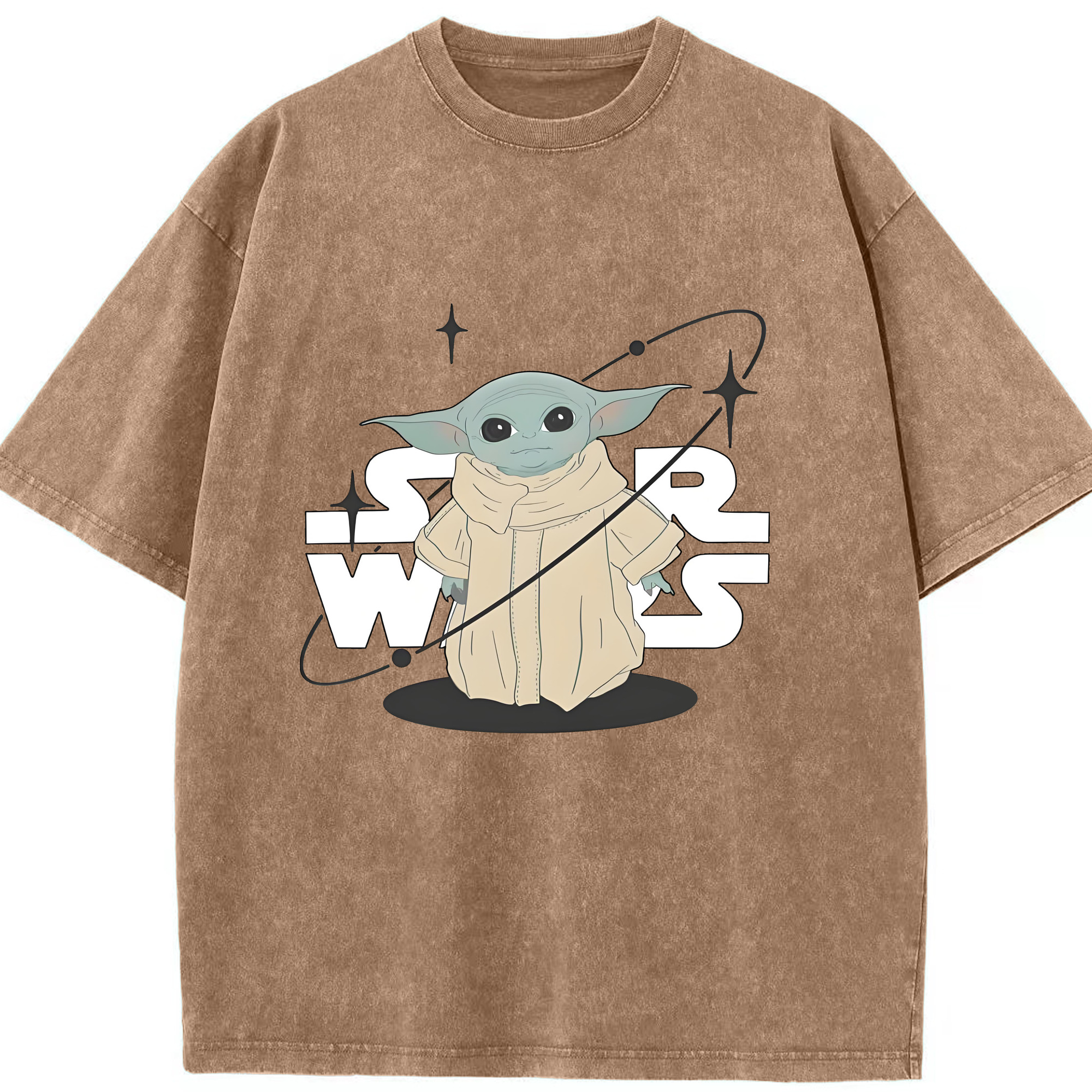 （画像用） スター・ウォーズ Star Wars 綿100% ヴィンテージ風 半袖Tシャツ（フロントプリント）