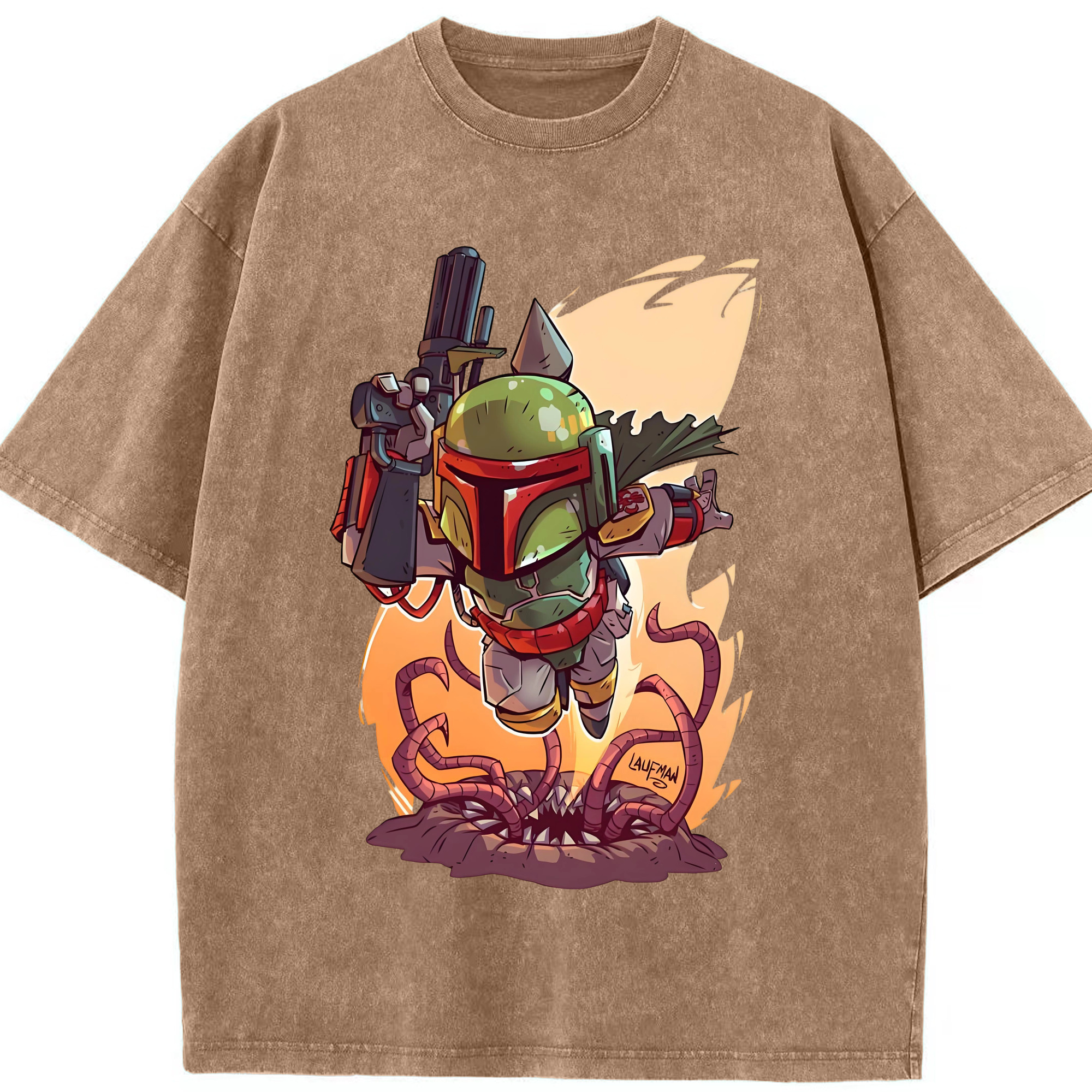 （画像用） スター・ウォーズ Star Wars 綿100% ヴィンテージ風 半袖Tシャツ（フロントプリント）