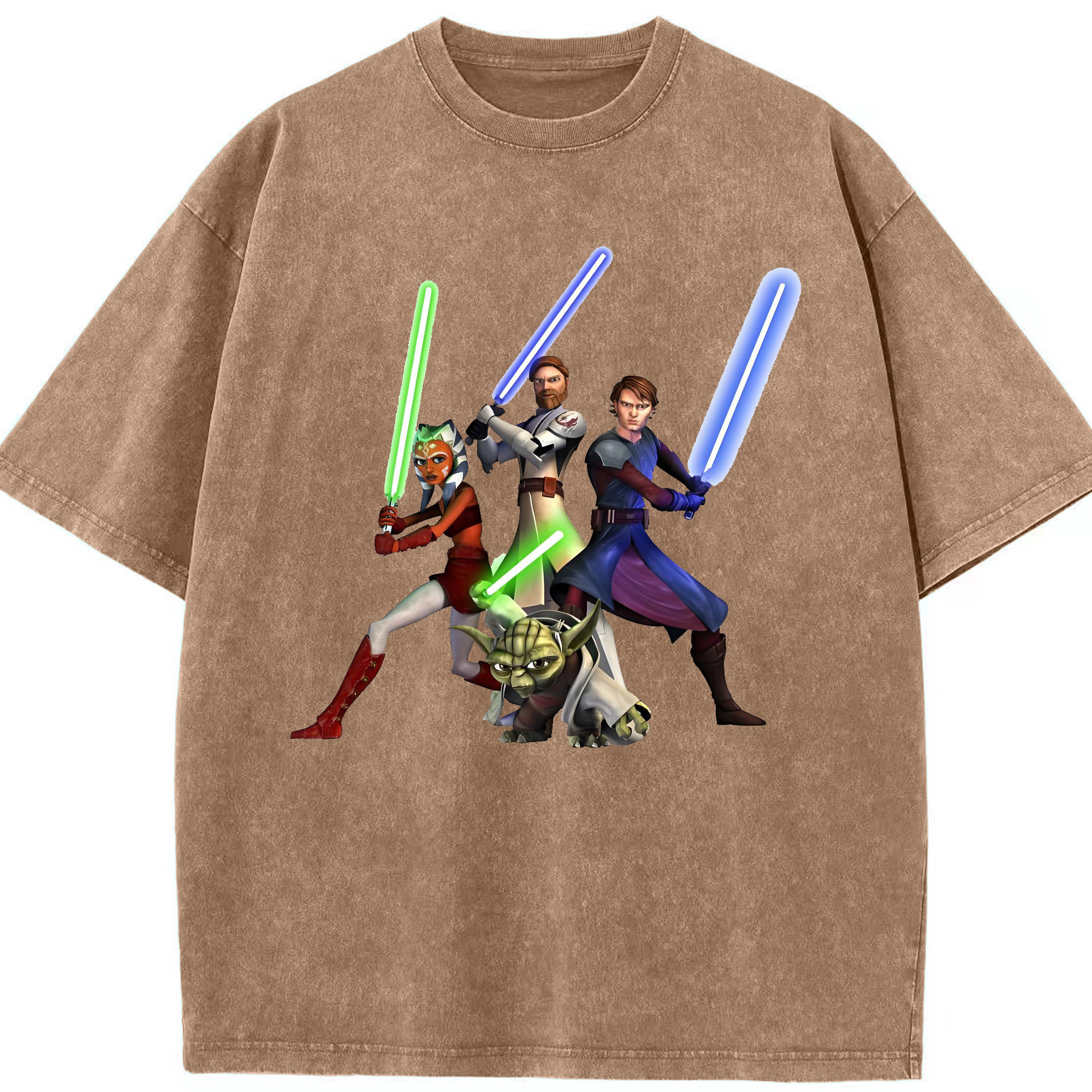 （画像用） スター・ウォーズ Star Wars 綿100% ヴィンテージ風 半袖Tシャツ（フロントプリント）
