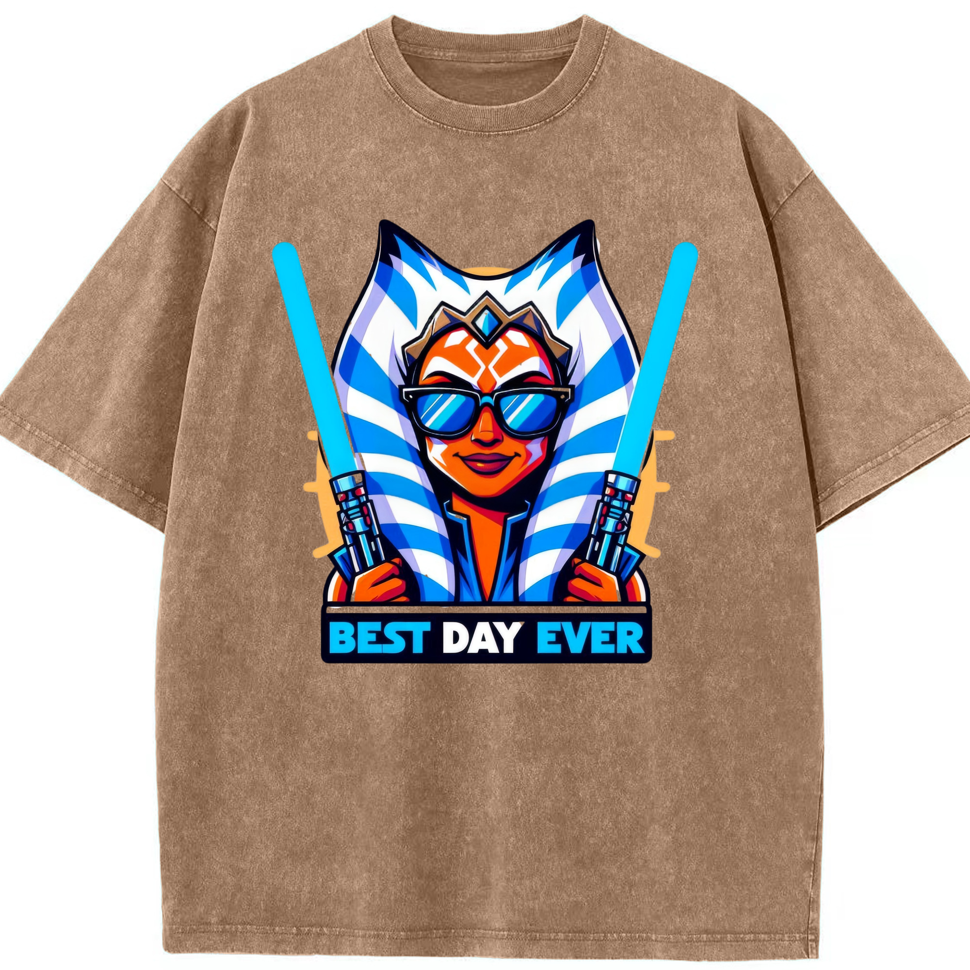 （画像用） スター・ウォーズ Star Wars 綿100% ヴィンテージ風 半袖Tシャツ（フロントプリント）