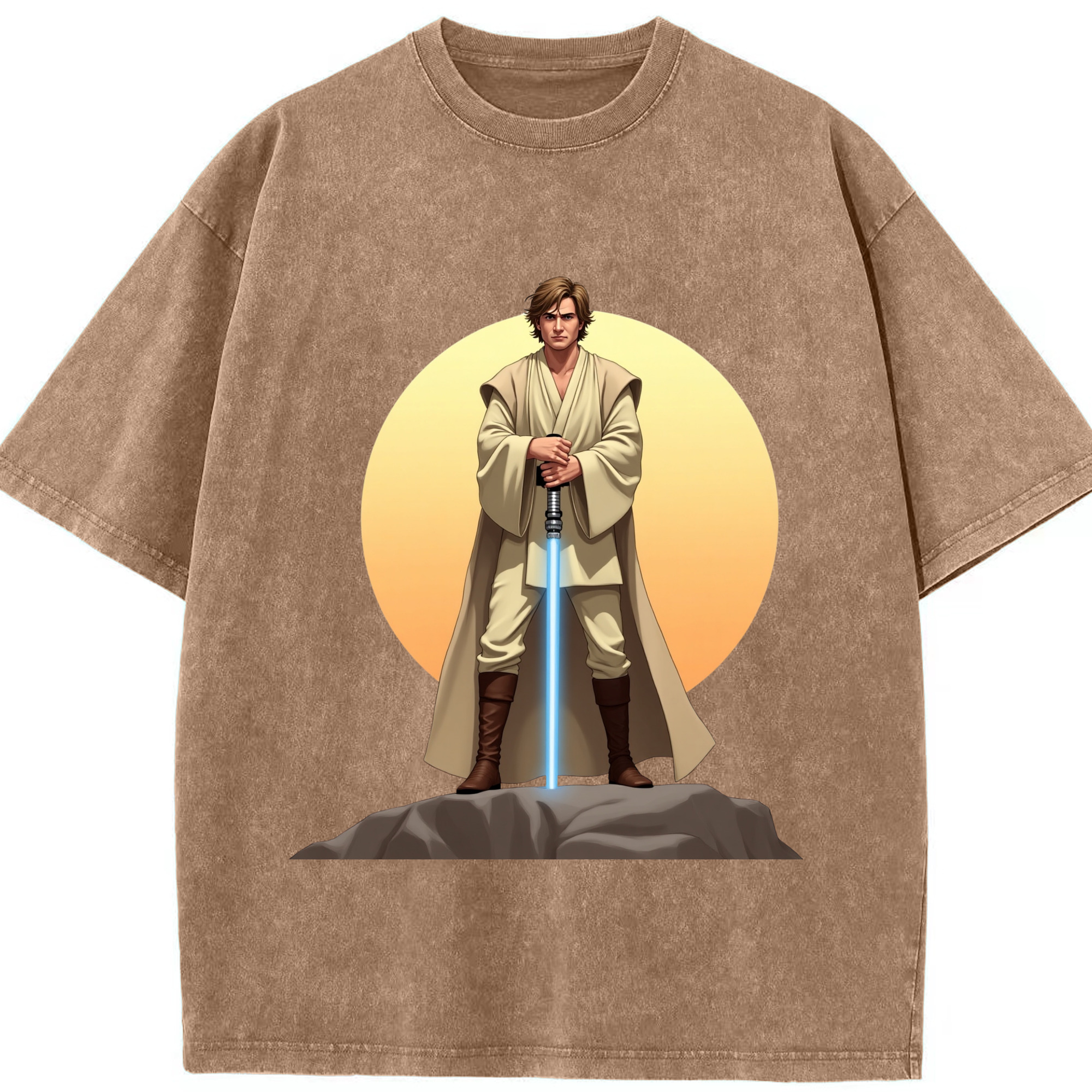 （画像用） スター・ウォーズ Star Wars 綿100% ヴィンテージ風 半袖Tシャツ（フロントプリント）