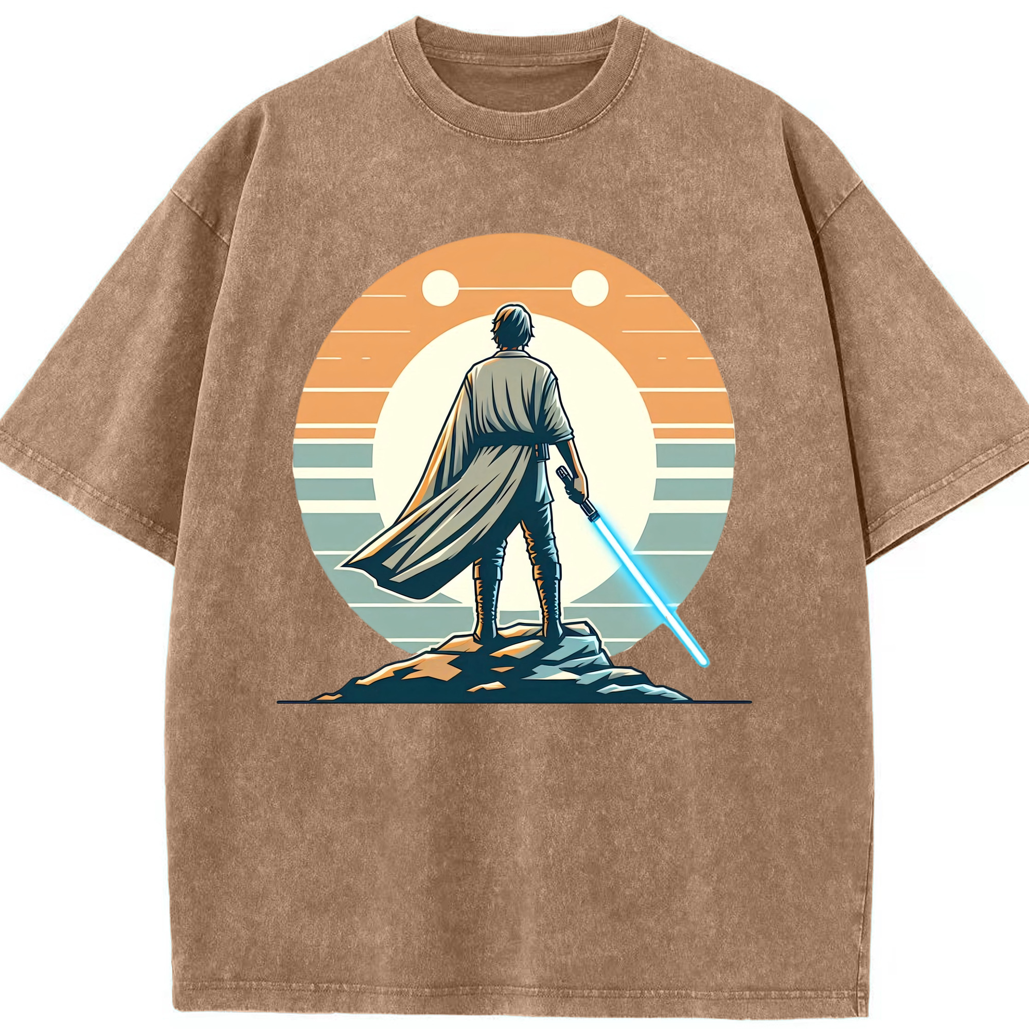 （画像用） スター・ウォーズ Star Wars 綿100% ヴィンテージ風 半袖Tシャツ（フロントプリント）