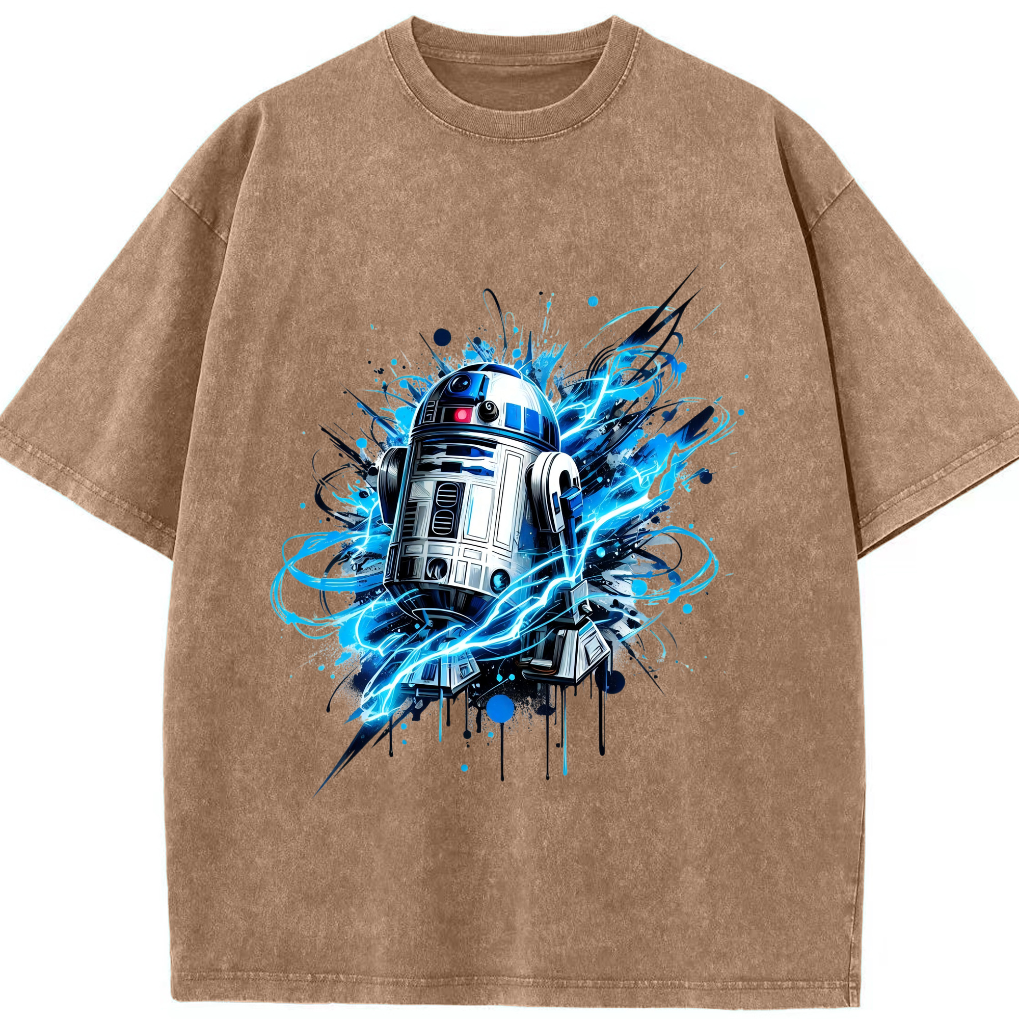 （画像用） スター・ウォーズ Star Wars 綿100% ヴィンテージ風 半袖Tシャツ（フロントプリント）