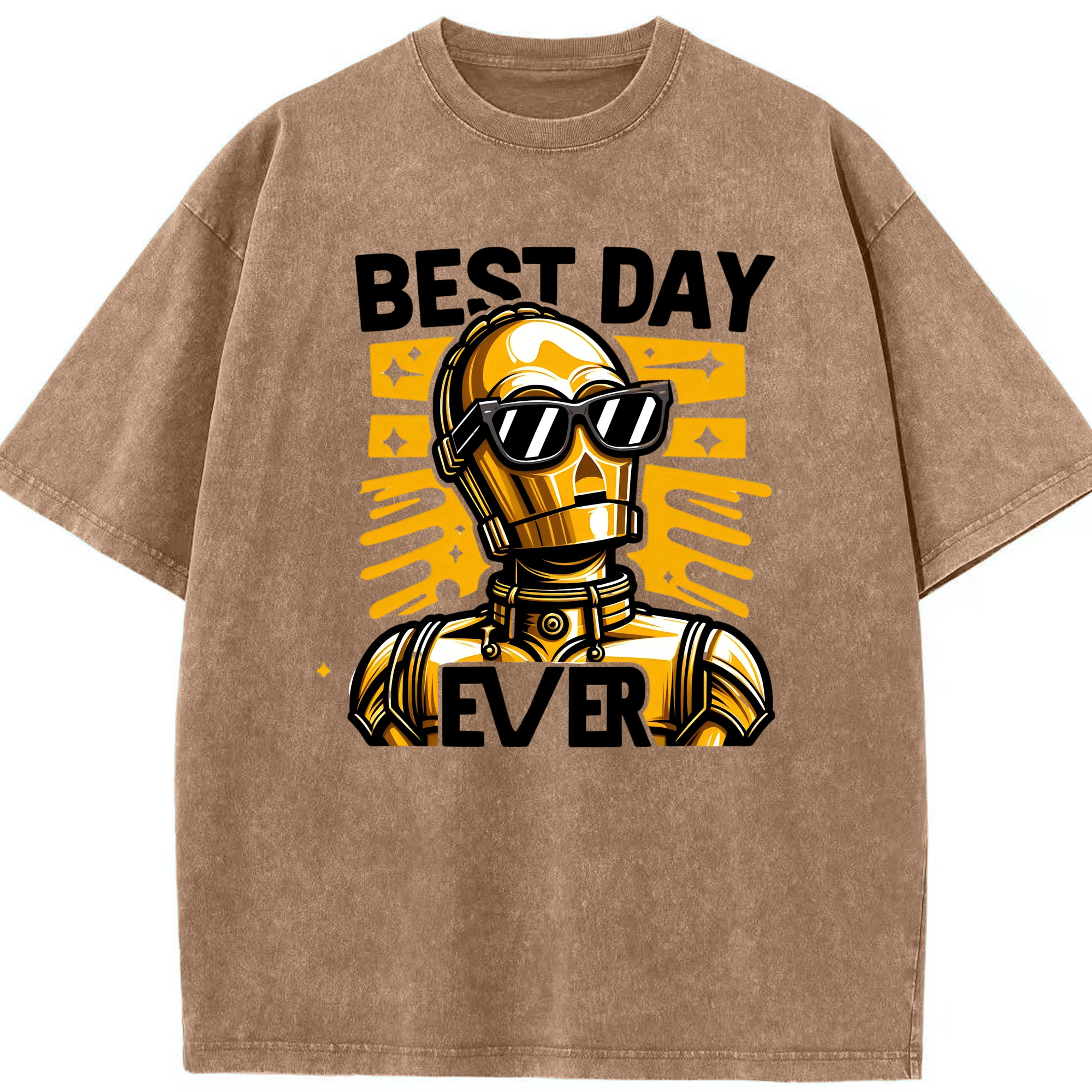 （画像用） スター・ウォーズ Star Wars 綿100% ヴィンテージ風 半袖Tシャツ（フロントプリント）