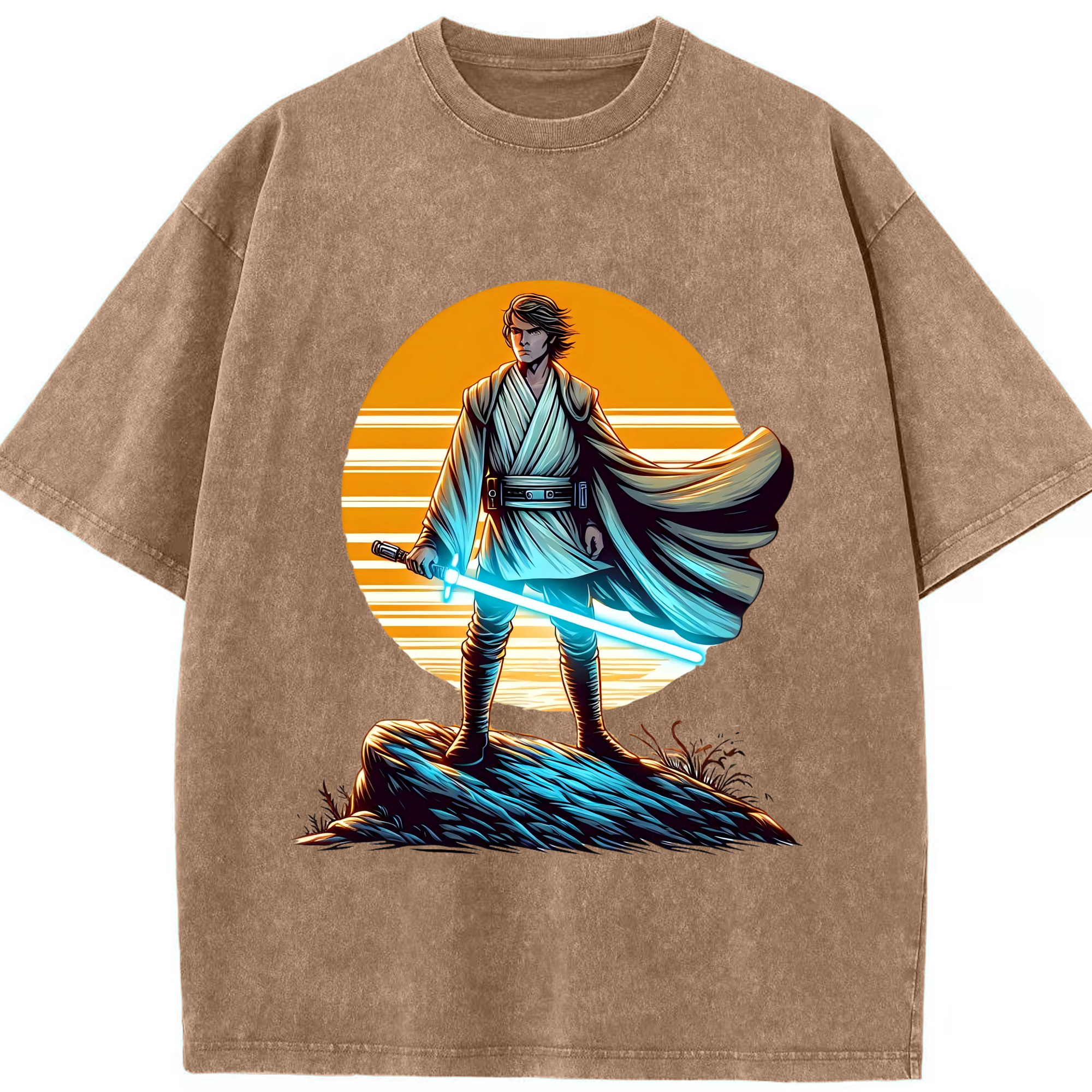 （画像用） スター・ウォーズ Star Wars 綿100% ヴィンテージ風 半袖Tシャツ（フロントプリント）