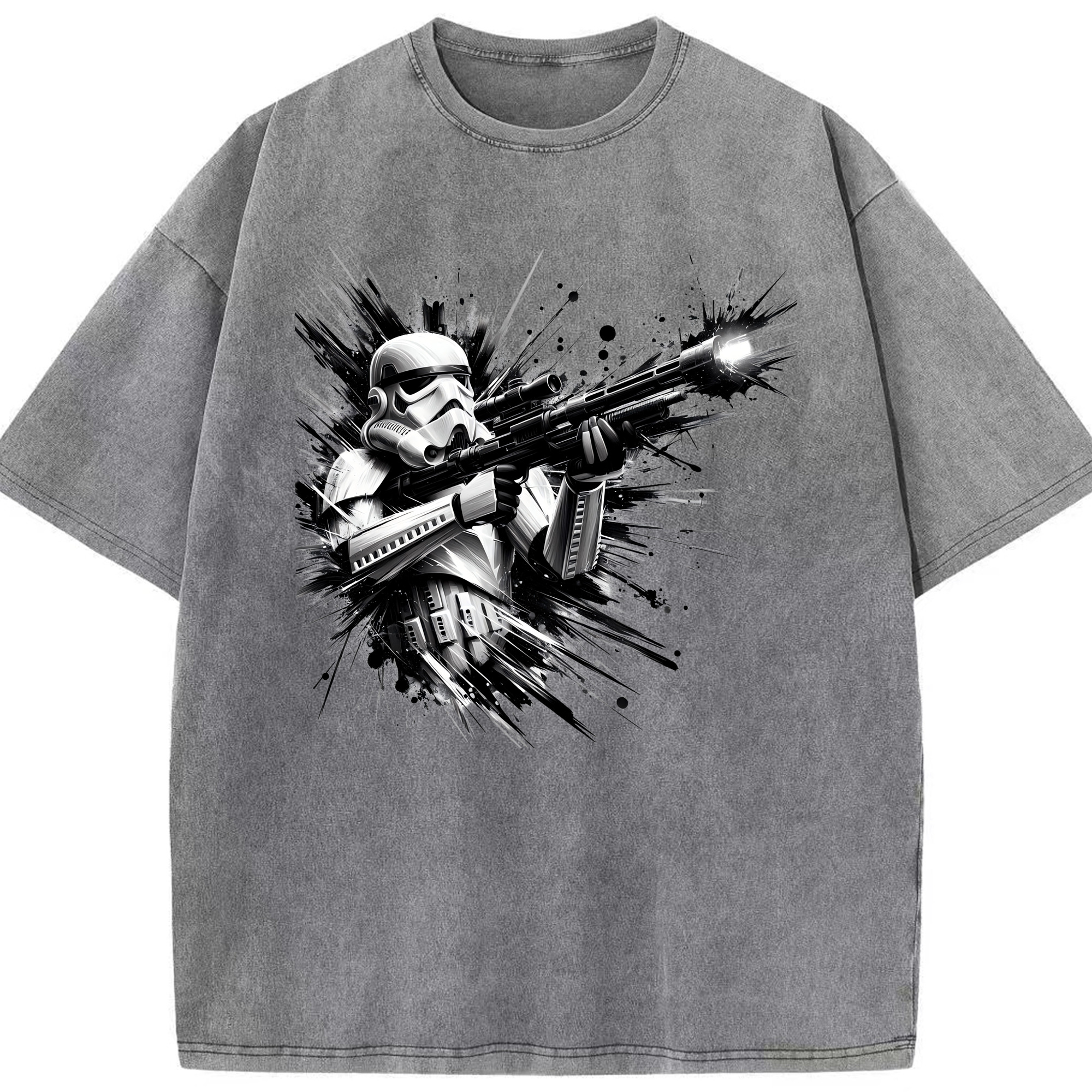 （画像用） スター・ウォーズ Star Wars 綿100% ヴィンテージ風 半袖Tシャツ（フロントプリント）