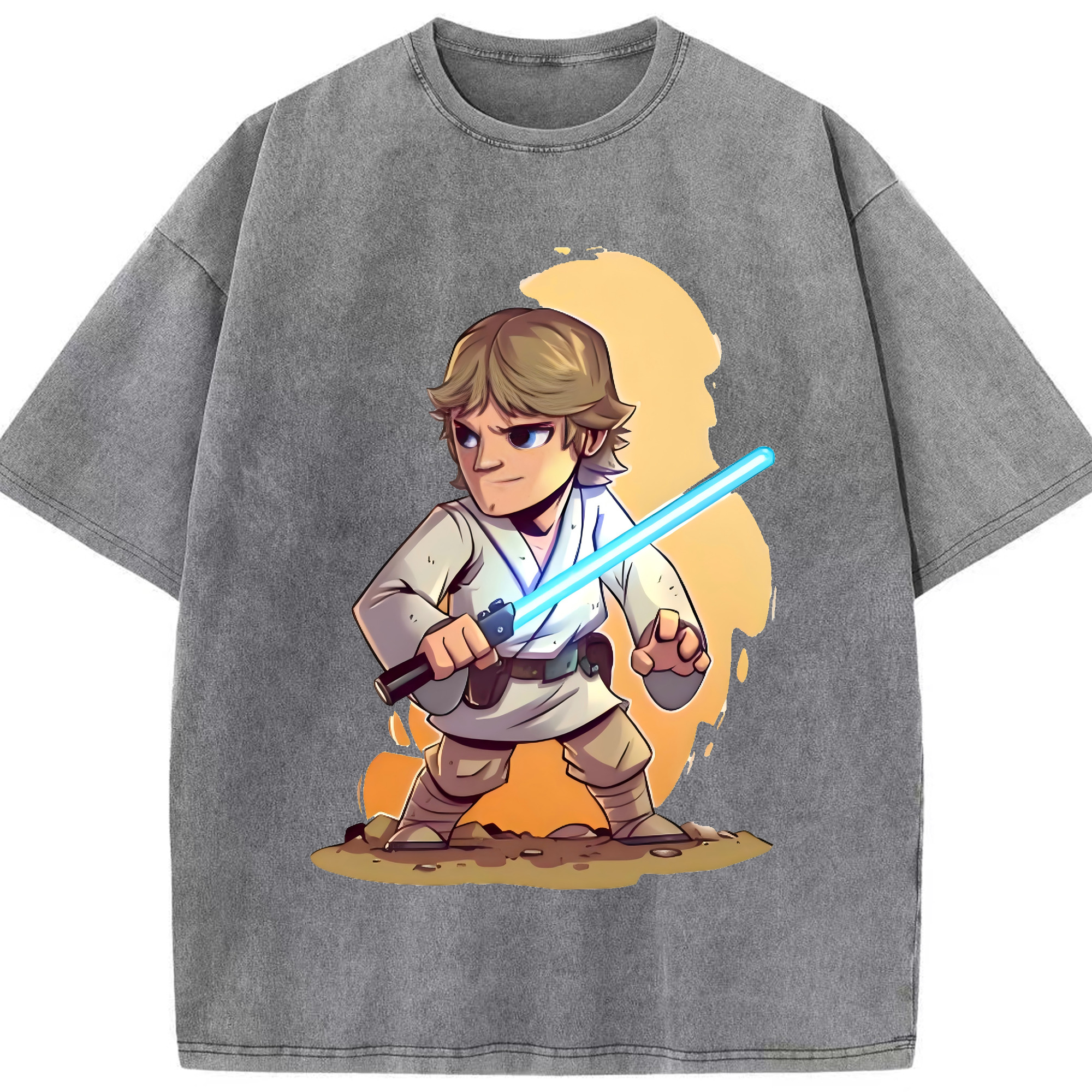 （画像用） スター・ウォーズ Star Wars 綿100% ヴィンテージ風 半袖Tシャツ（フロントプリント）